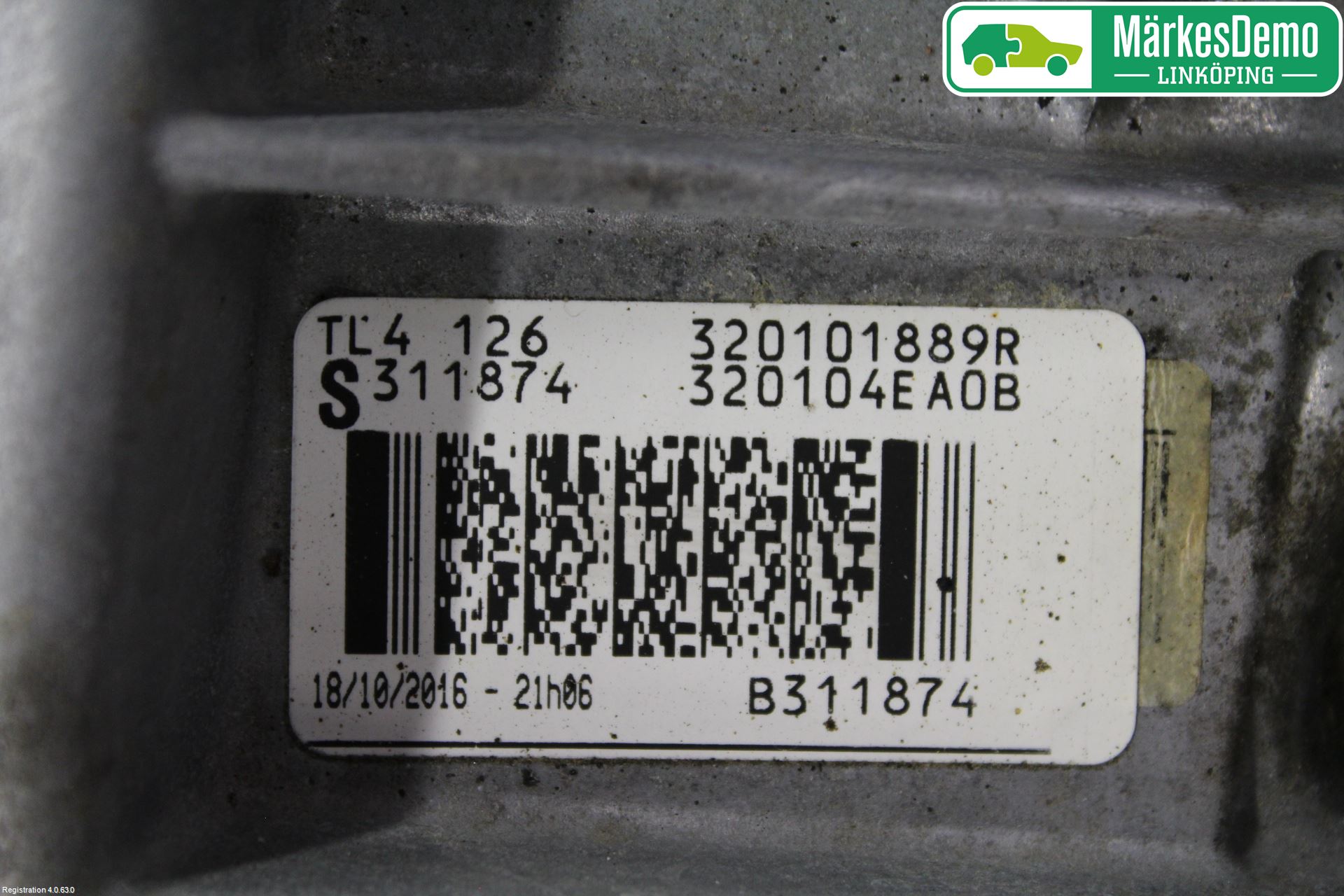 Nissan QASHQAI 14-17 Gearkasse 6 Trinn