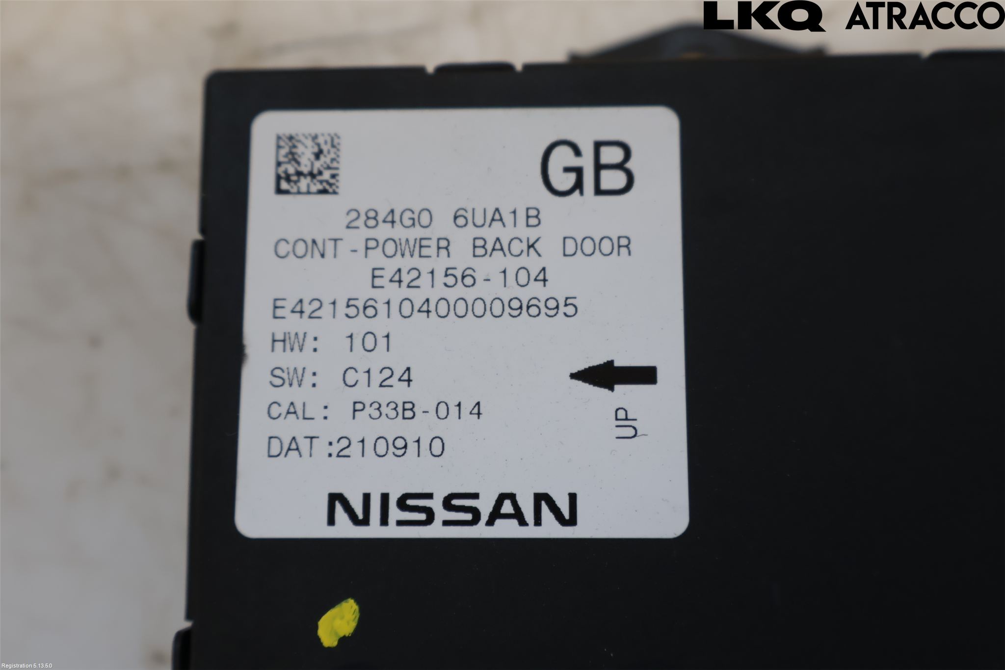Nissan QASHQAI 21- Styreenhet Bakluke
