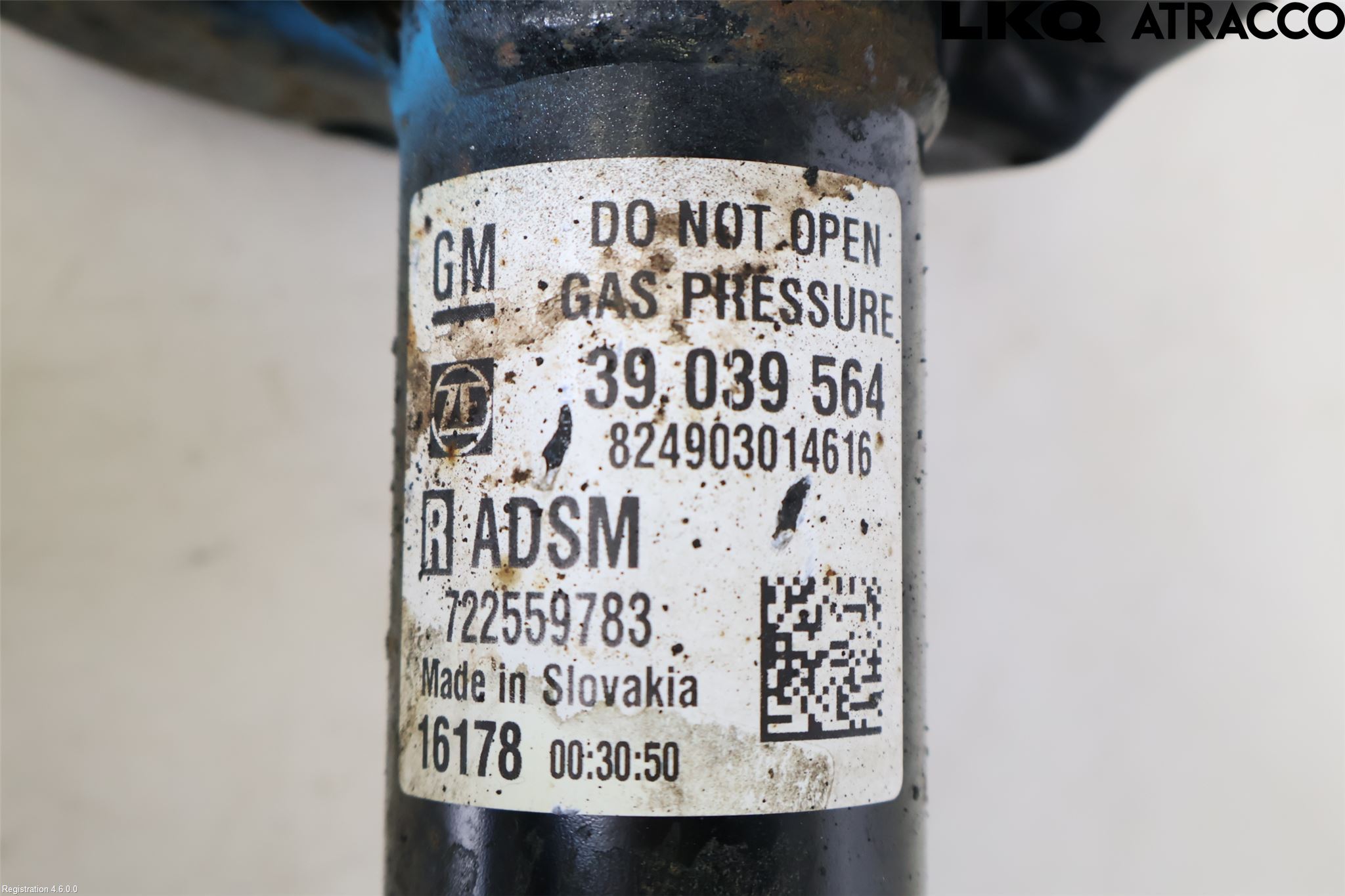 Opel ASTRA K 16-22 Fjærbein Foran Høyre