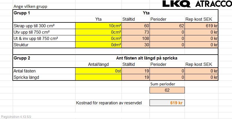 Kia SPORTAGE (SL) 11-15 Støtfanger Bak Overtrekk