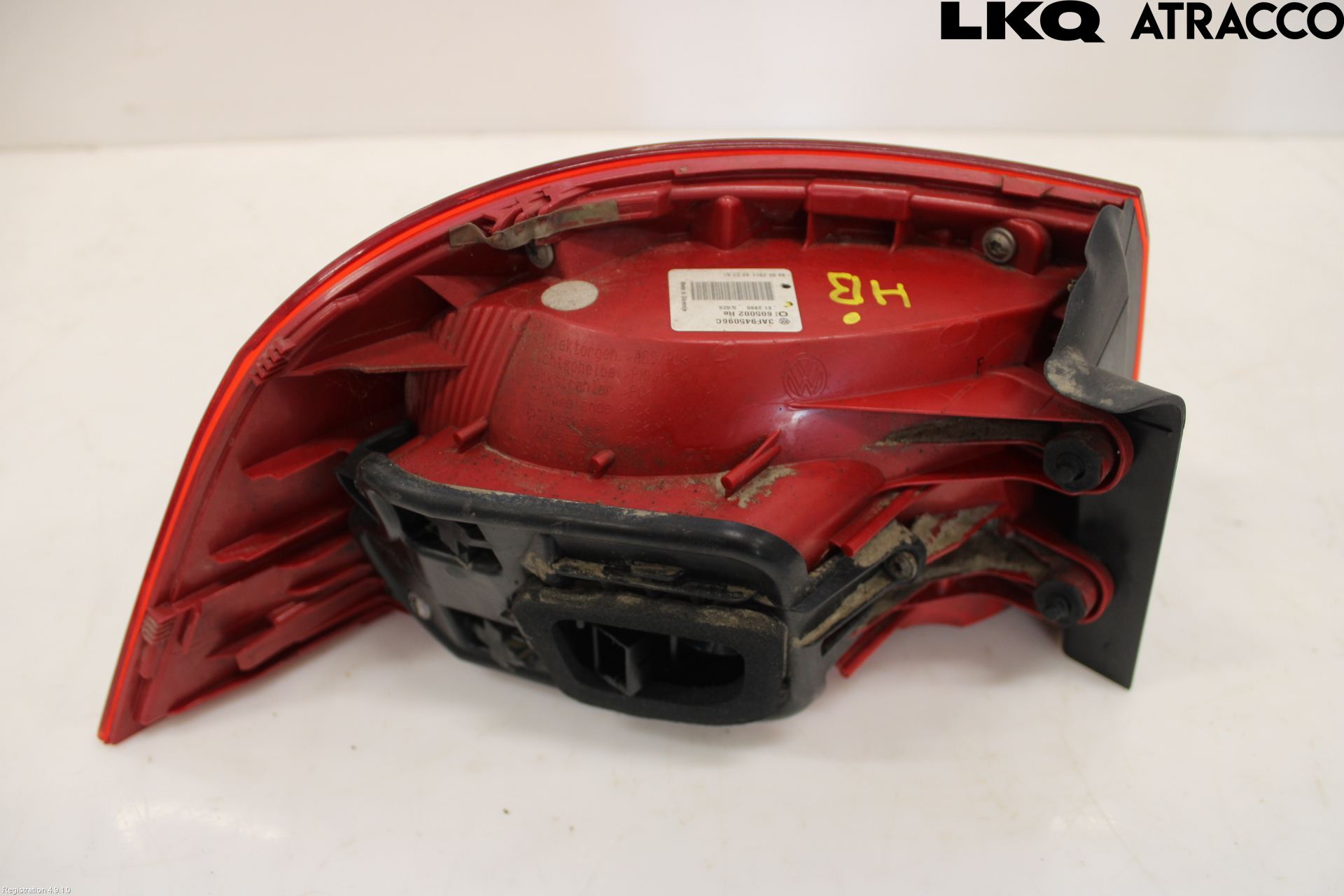 Volkswagen VW PASSAT 11-14 Baklykt Høyre