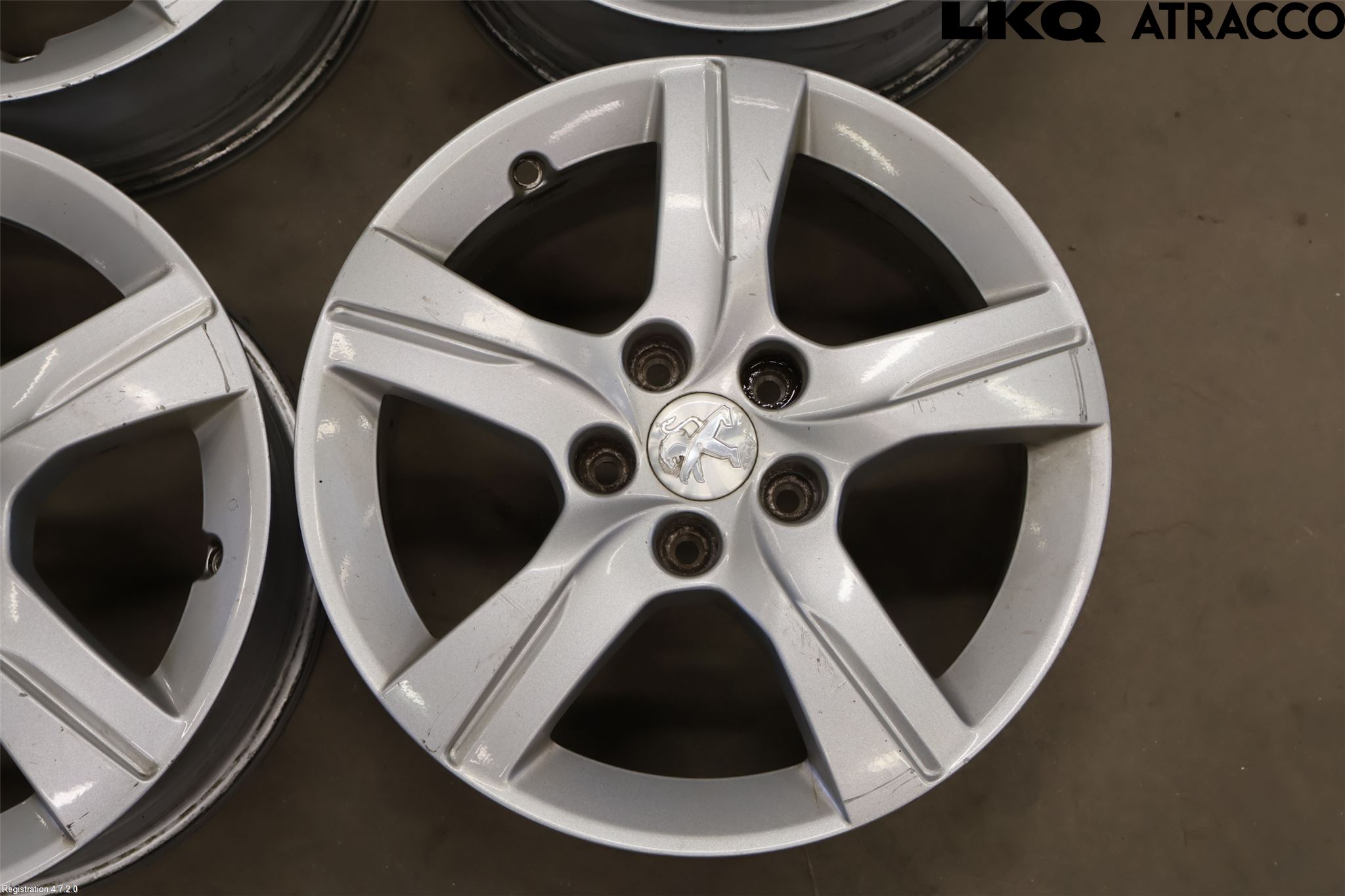 Peugeot 508 11-18 Felg Aluminium Sett 4Stk