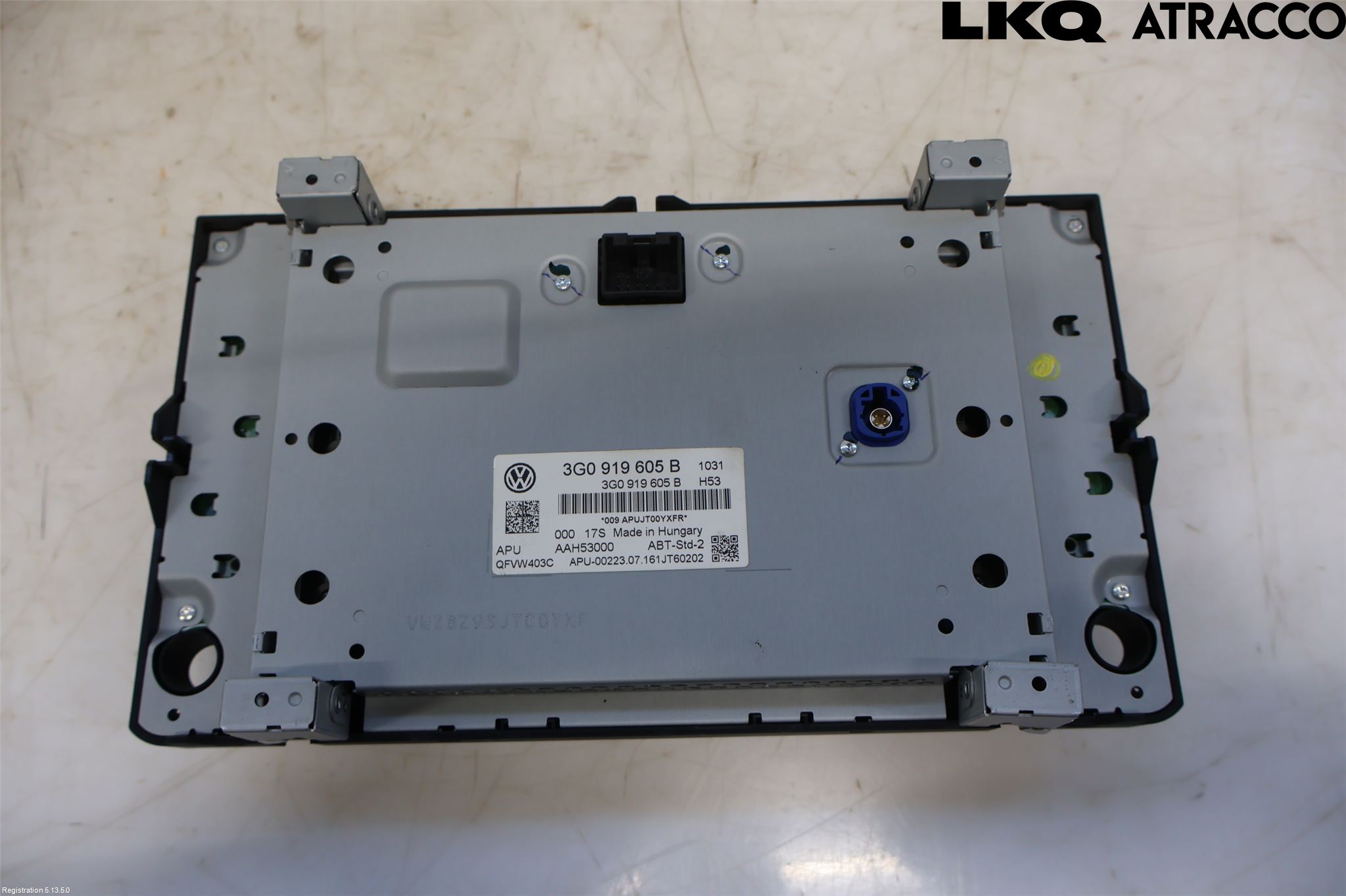 Volkswagen VW GOLF / E-GOLF VII 13-20 Stereo Radio Med Cd