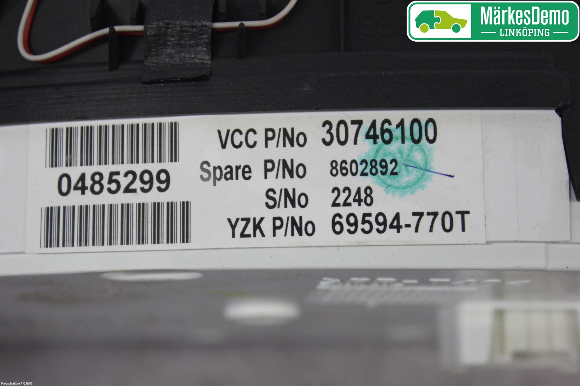 Volvo V70 05-08 Instr Kombinert