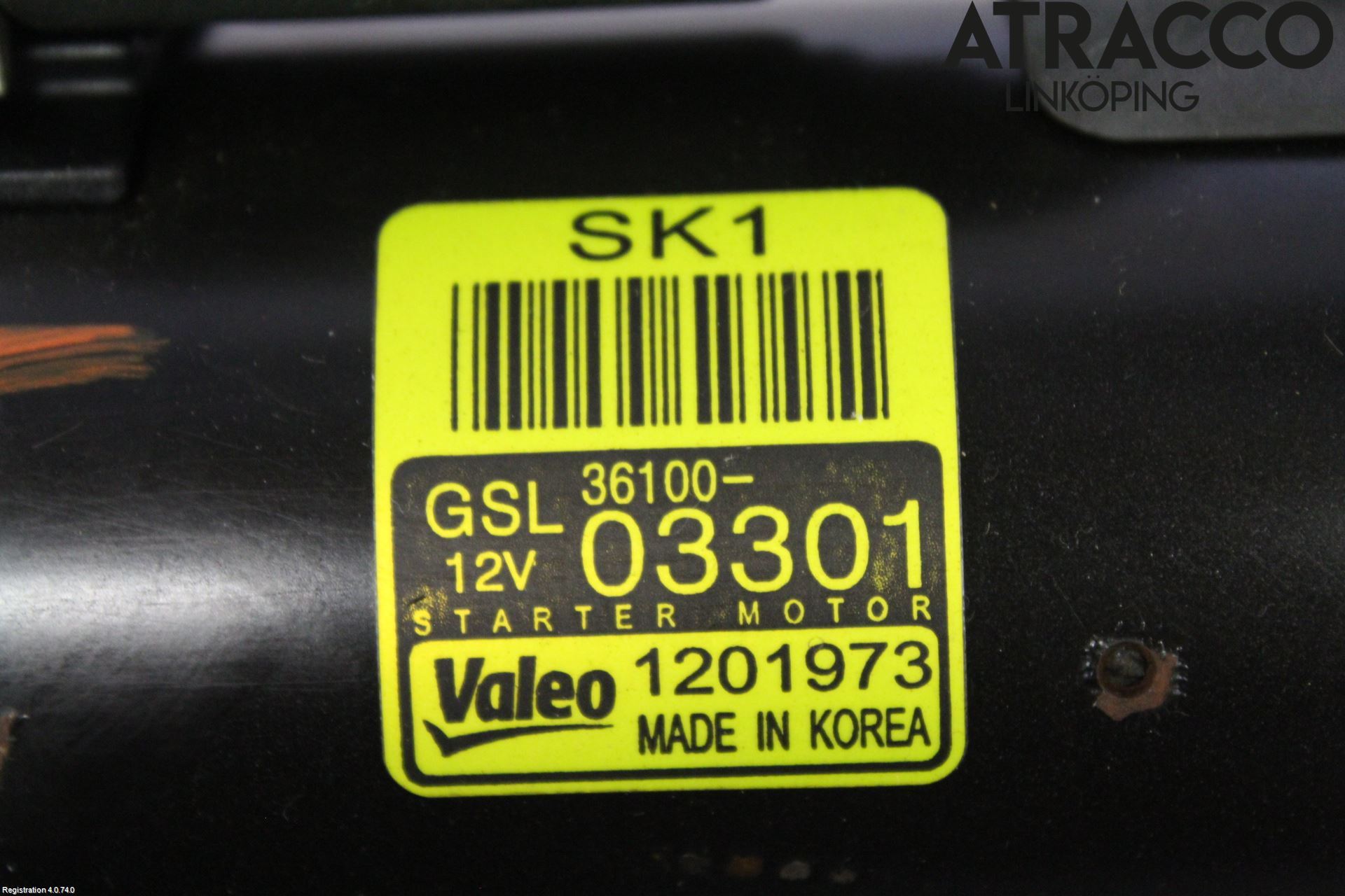 Kia RIO 12-16 Startmotor