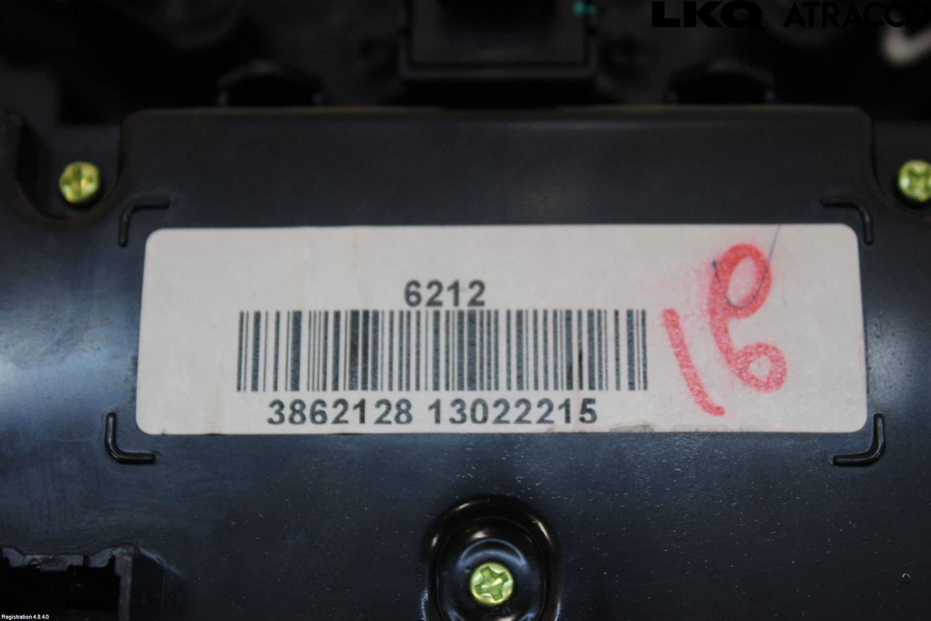 GM CHEVROLET CRUZE Varme Ac Betjening-Display
