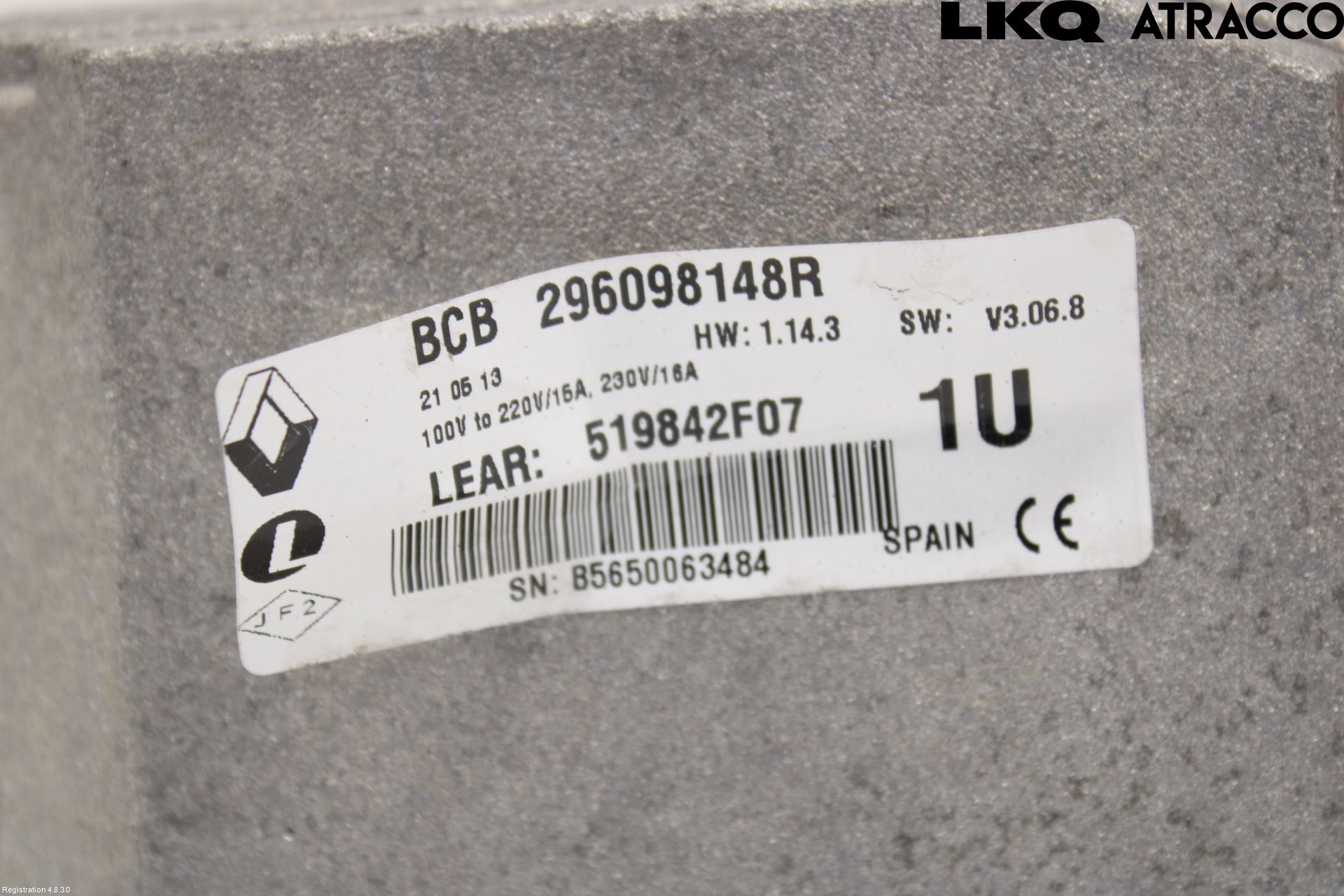 Renault KANGOO II 08-14 Batterilader Hybrid