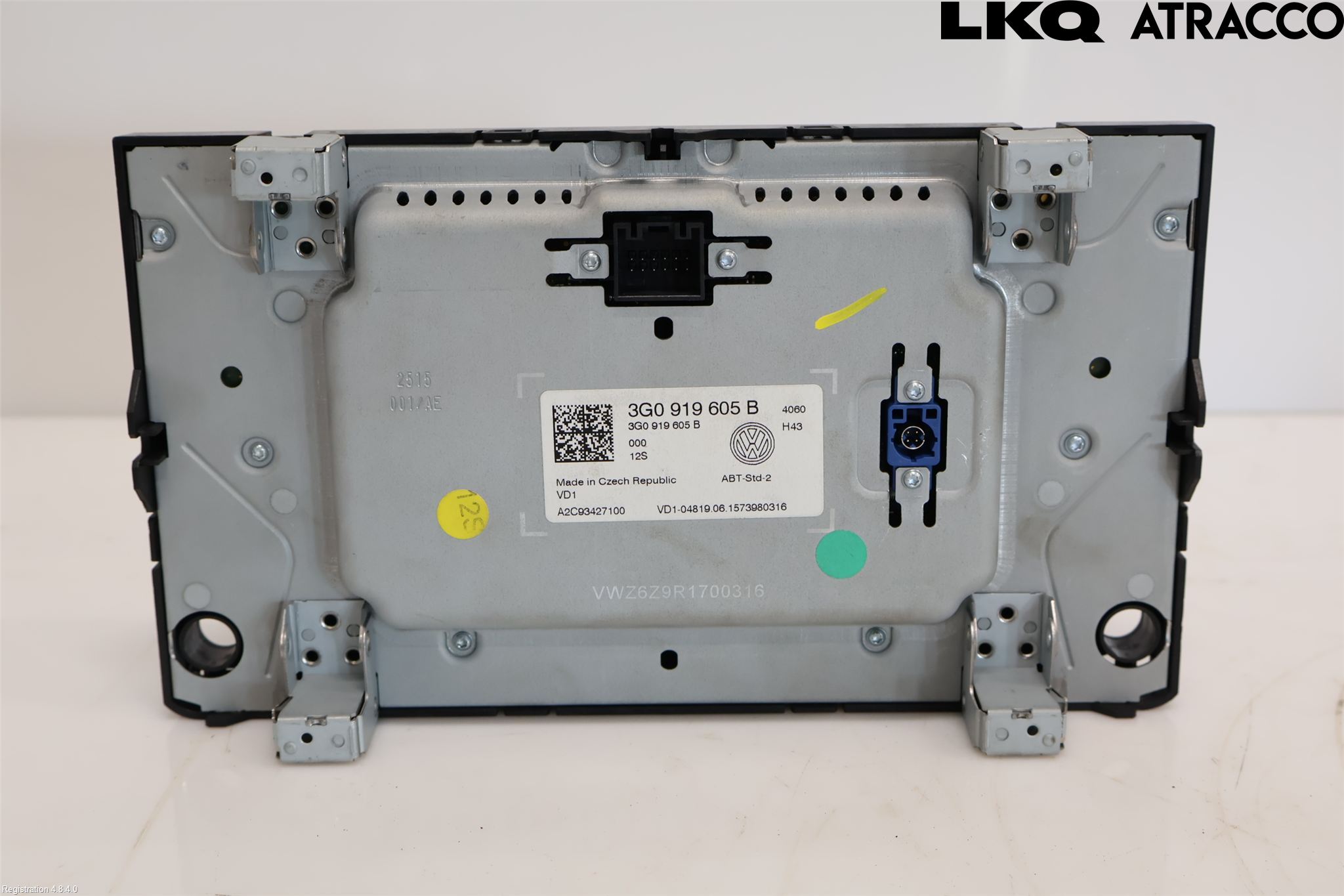 Volkswagen VW PASSAT 15-19 Stereo Radio Med Cd