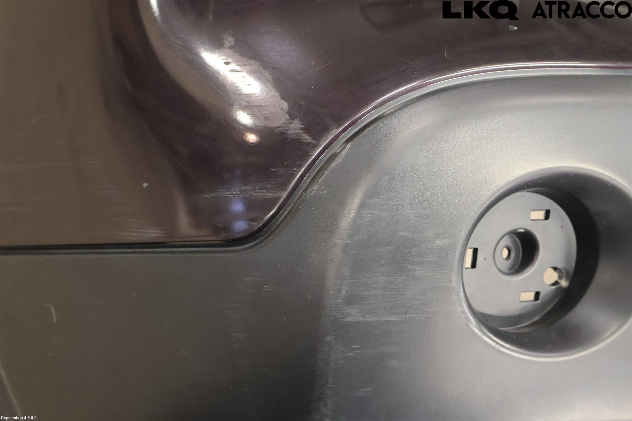 Nissan QASHQAI 10-14 Støtfanger Bak Overtrekk