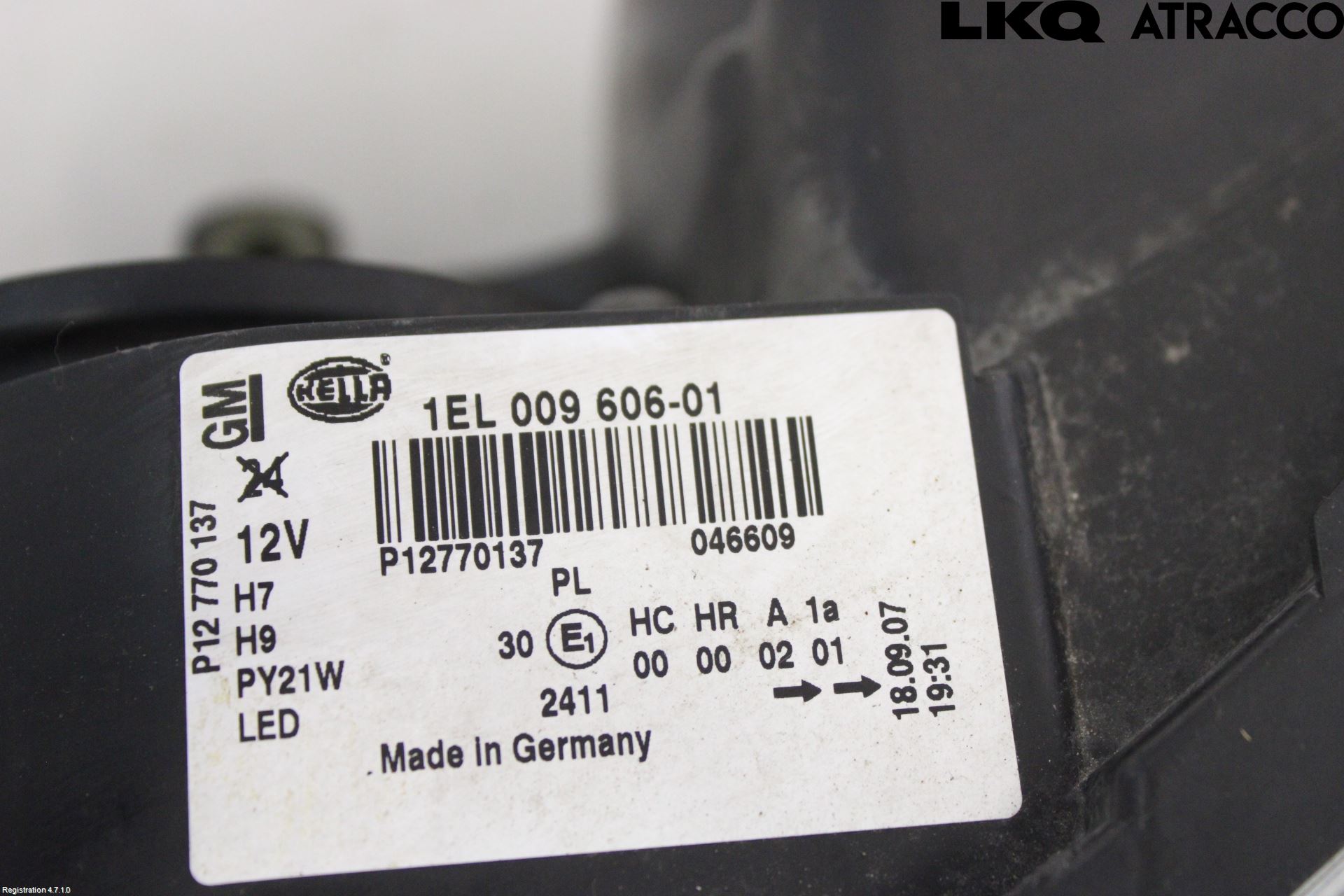 Saab 9-3 VER2/VER3 08-15 Frontlykt Venstre