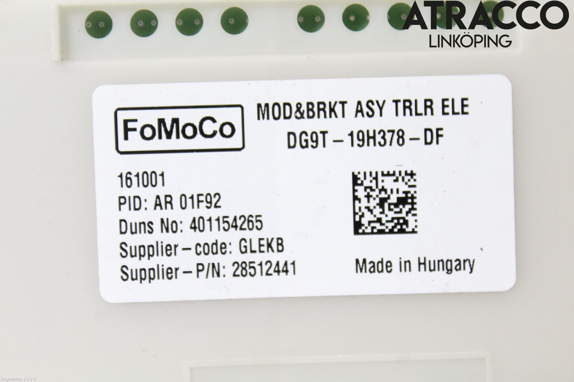 Ford MONDEO 15-22 Styreenhet Tilhengerfeste