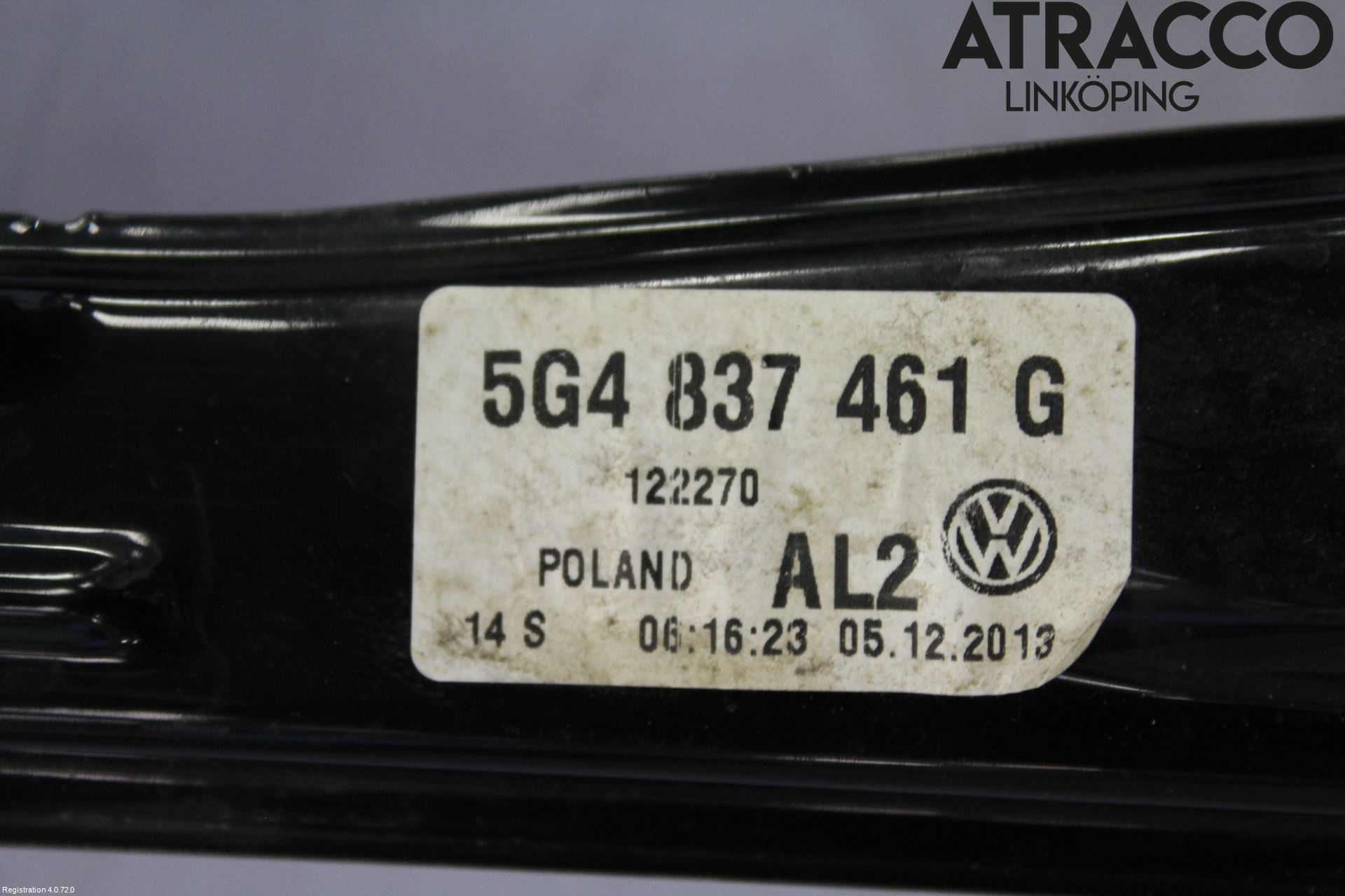 Volkswagen VW GOLF / E-GOLF VII 13-20 Vindusheis
