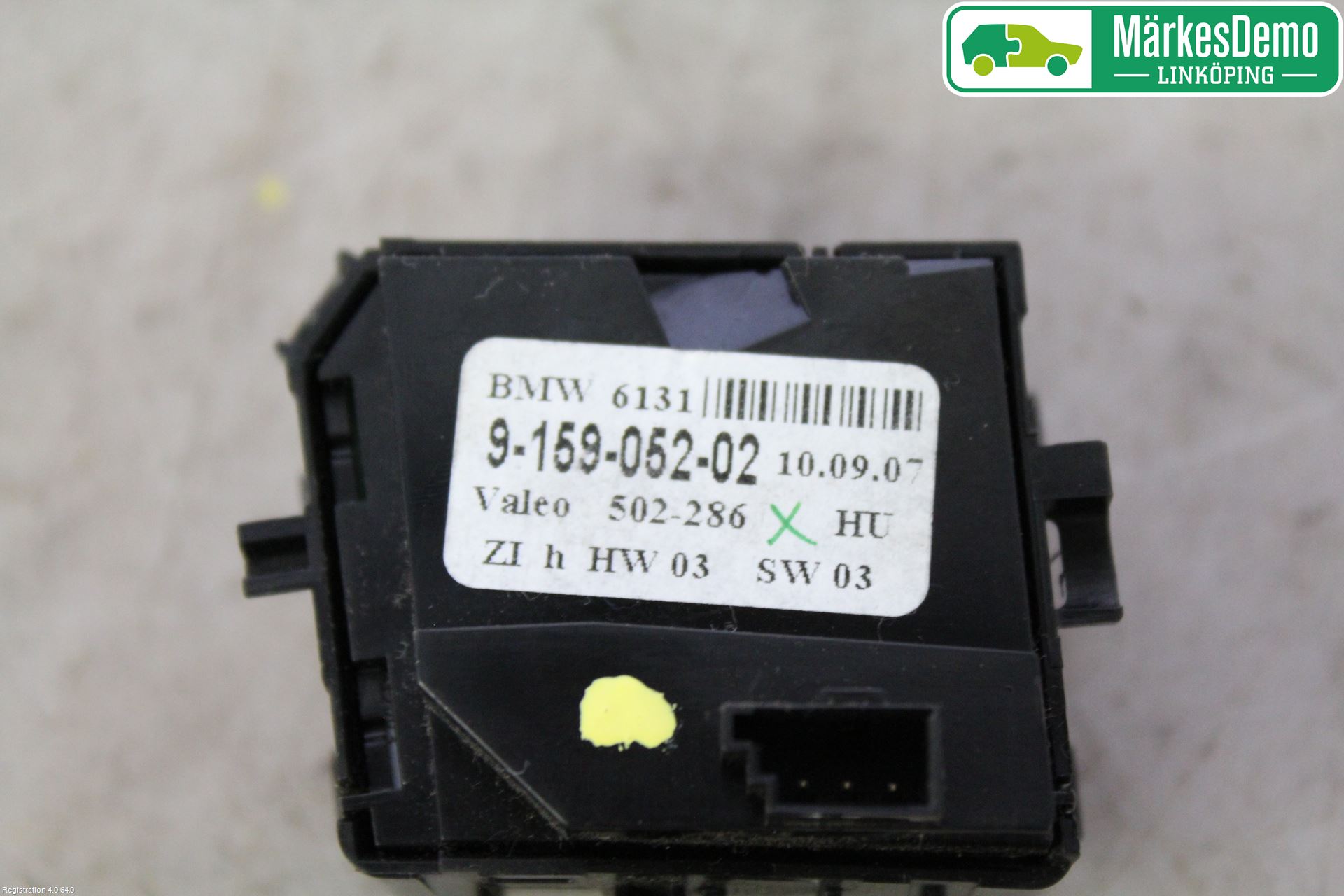 BMW 5 E60/61 Sed/Tou 02-10 Bryter Varmesete