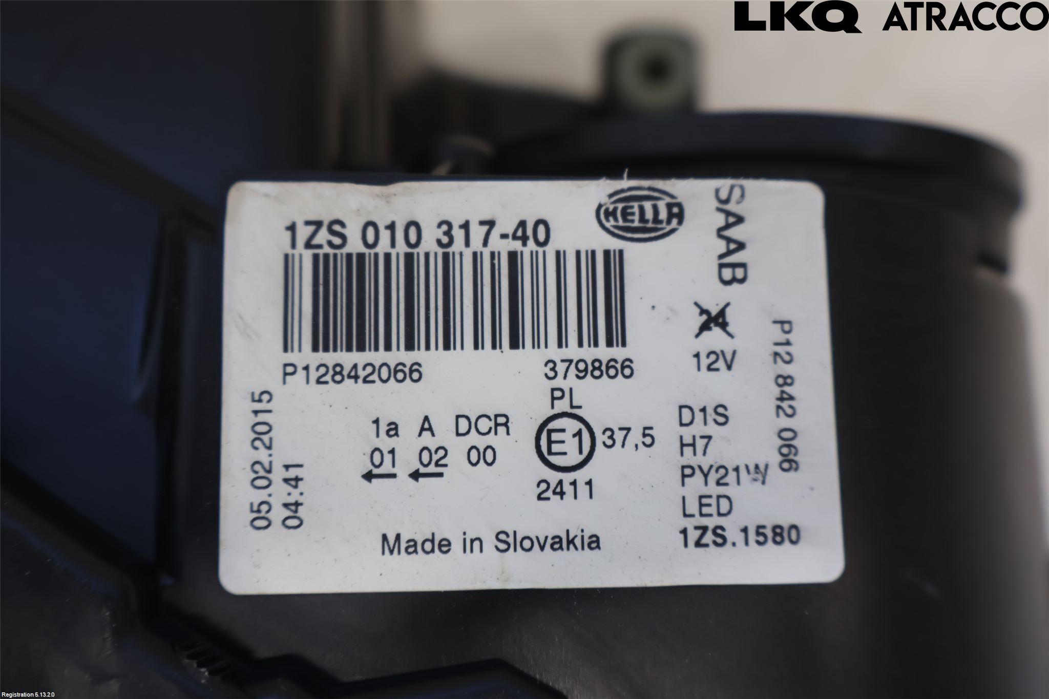 Saab 9-3 VER2/VER3 08-15 Frontlykt Høyre