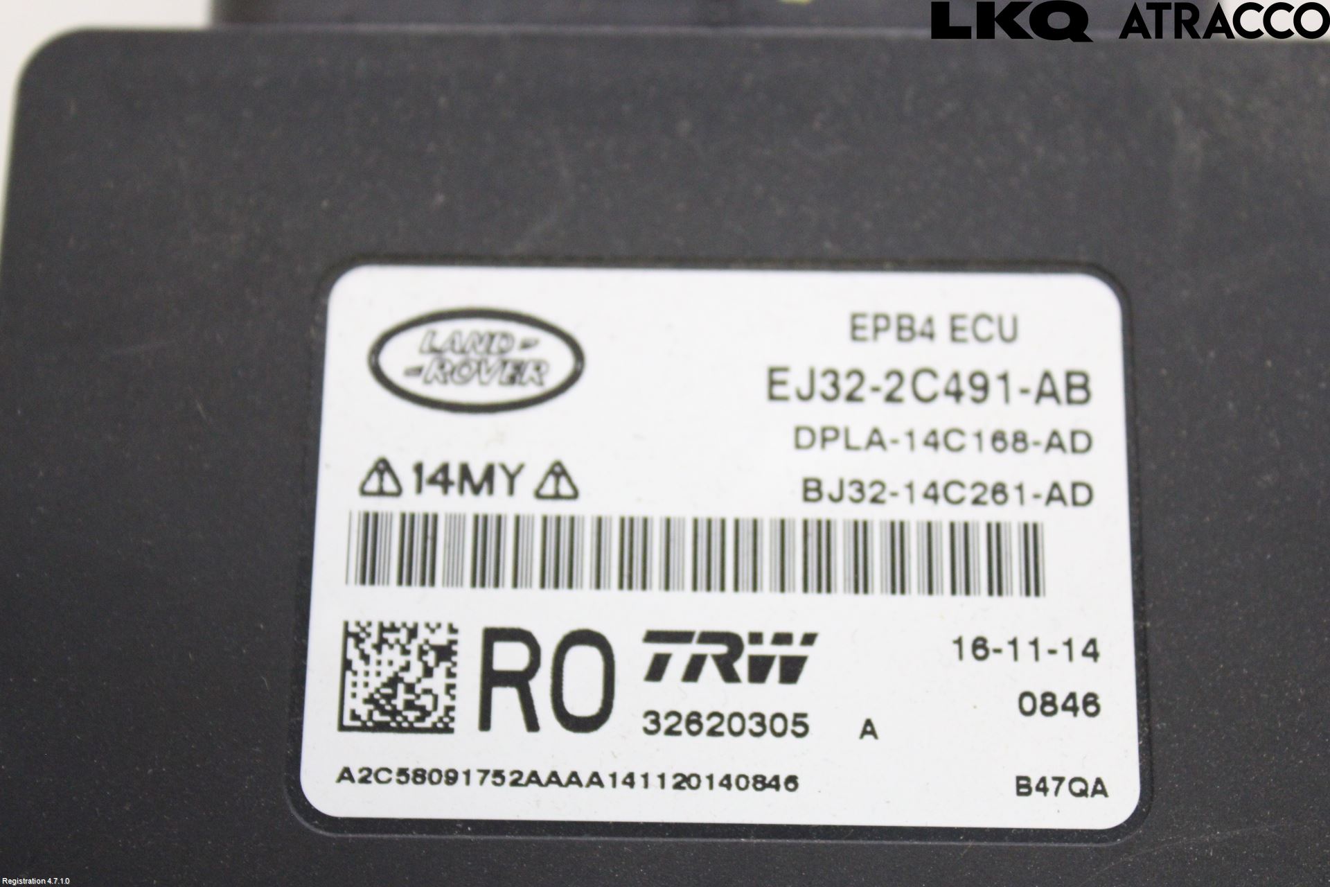 Landrover LAND ROVER RANGE ROVER EVOQUE (L538) 11-18 Styreenhet Parkbrems
