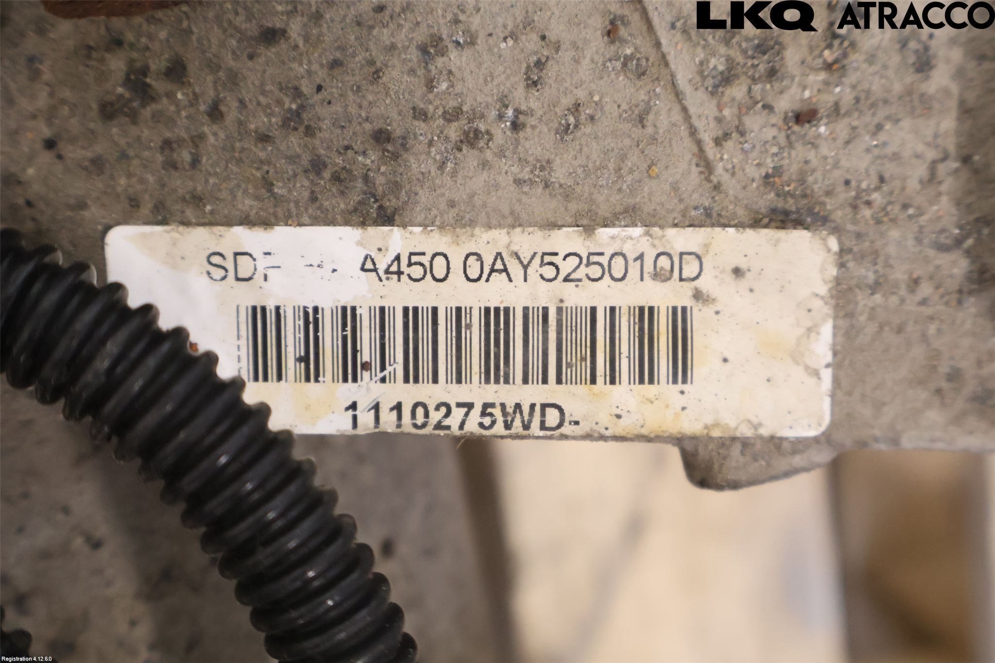 Volkswagen VW TIGUAN 07-16 Bakaksel Kardang Bak -Diff