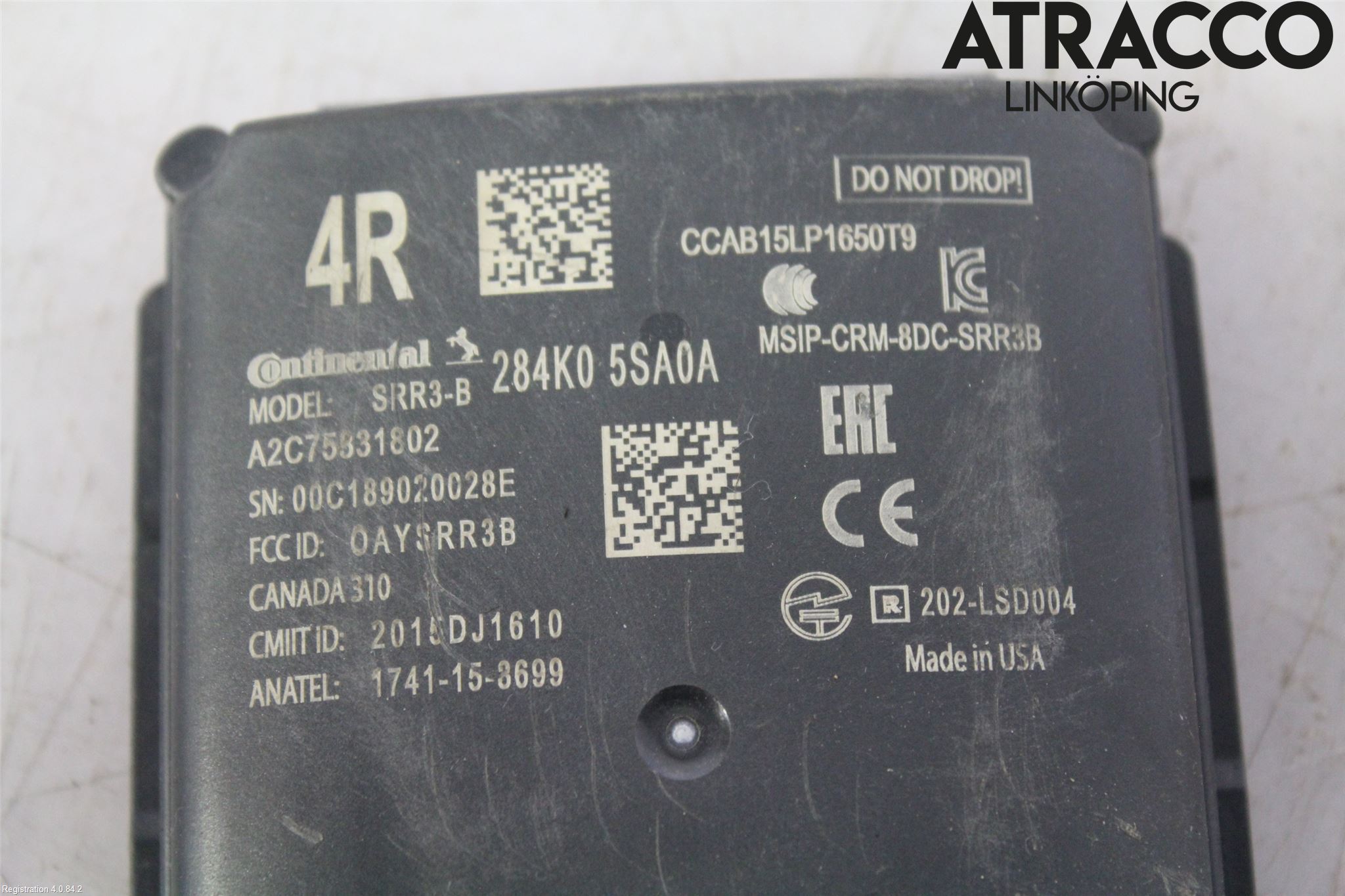 Nissan LEAF 18- Sensor Kollisjonsbeskyttelse