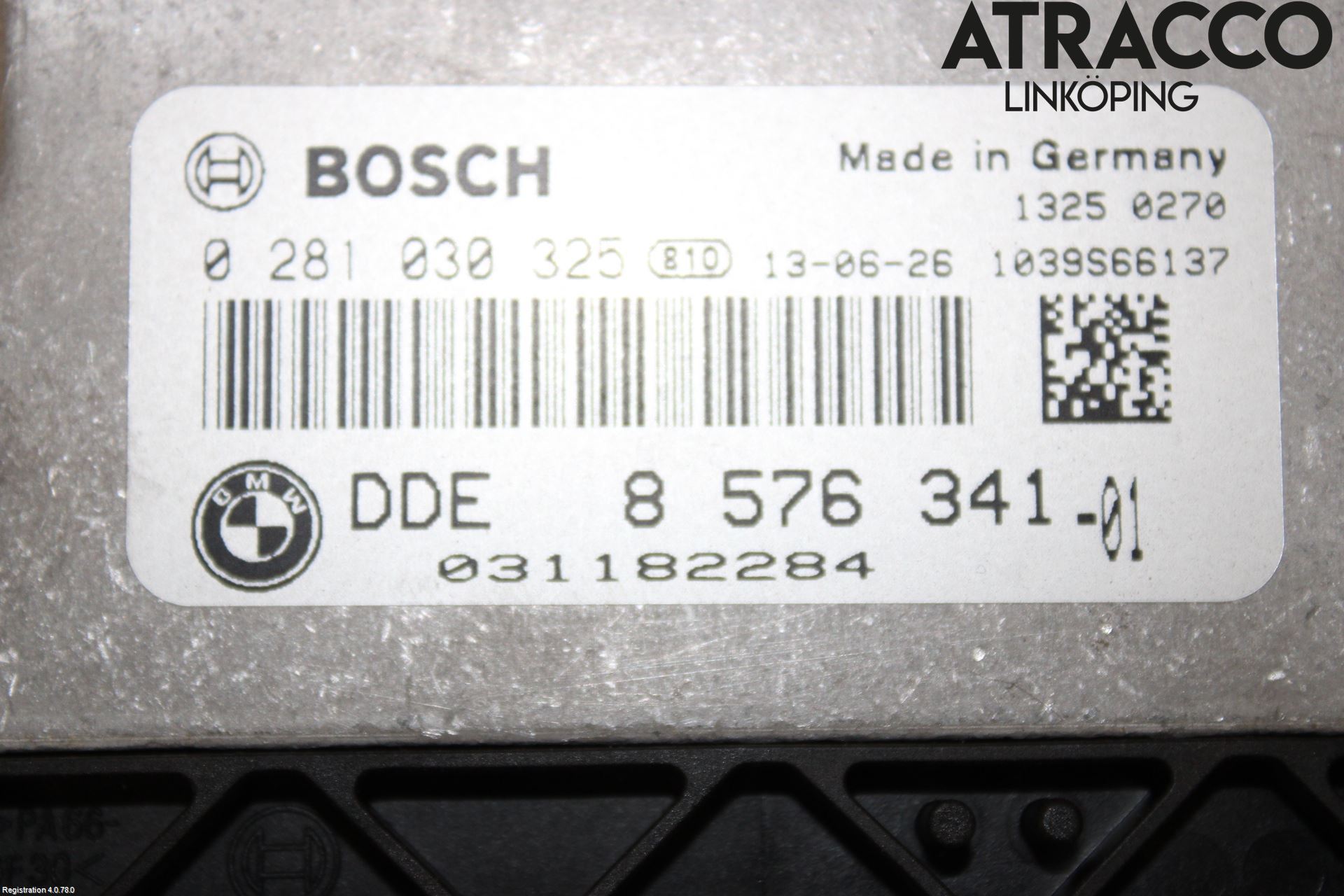 BMW 3 F30/F31/F80 12-19 Styreenhet Dieselpumpe