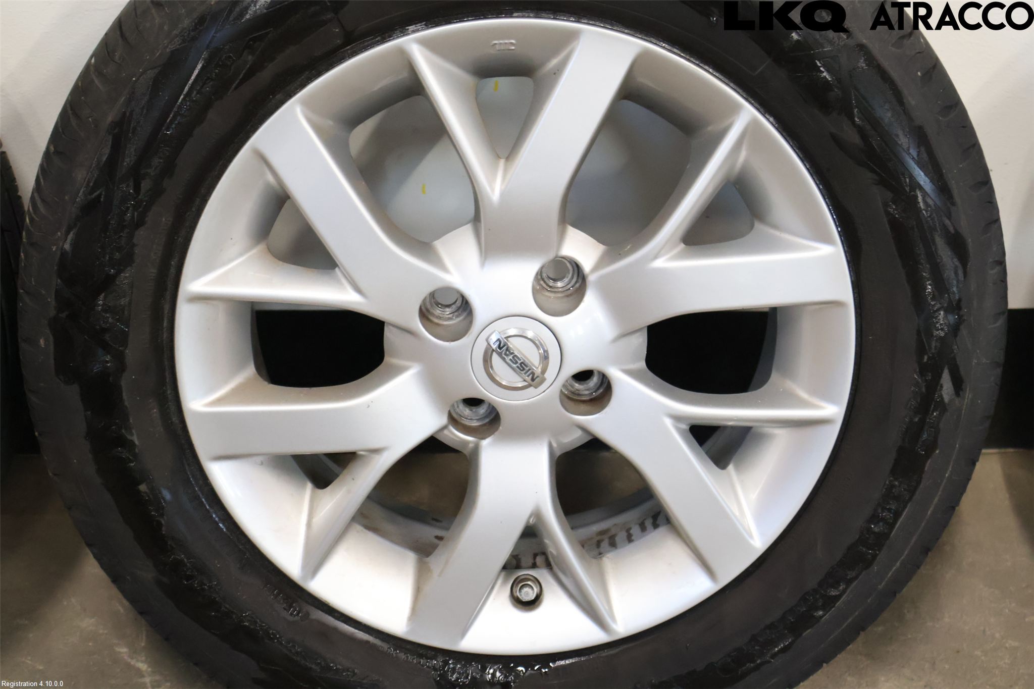 Nissan NOTE E12 14-20 Dekk Sommer På Alu Felg 4Stk