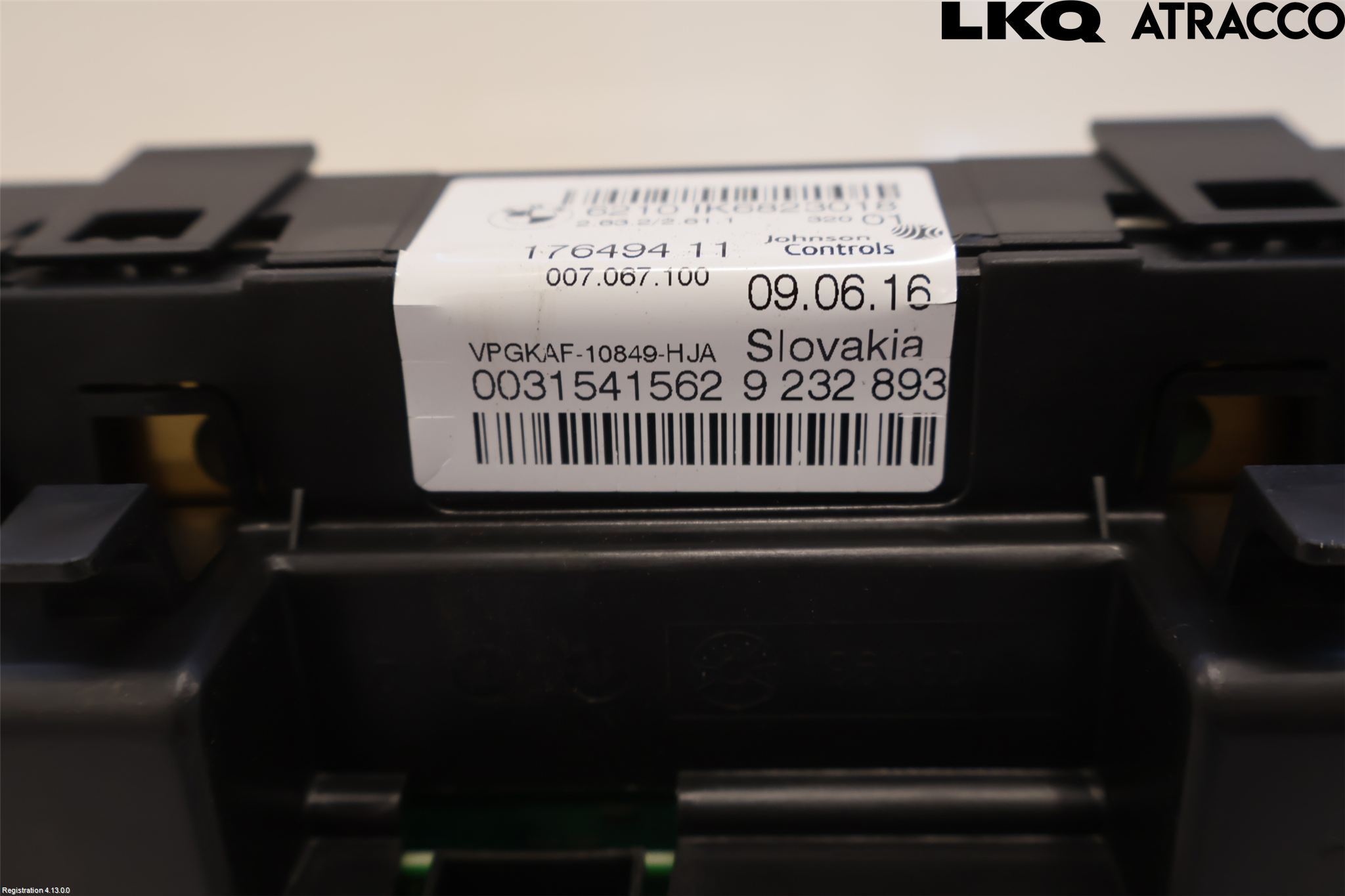 BMW 3 F30/F31/F80 12-19 Instr Kombinert