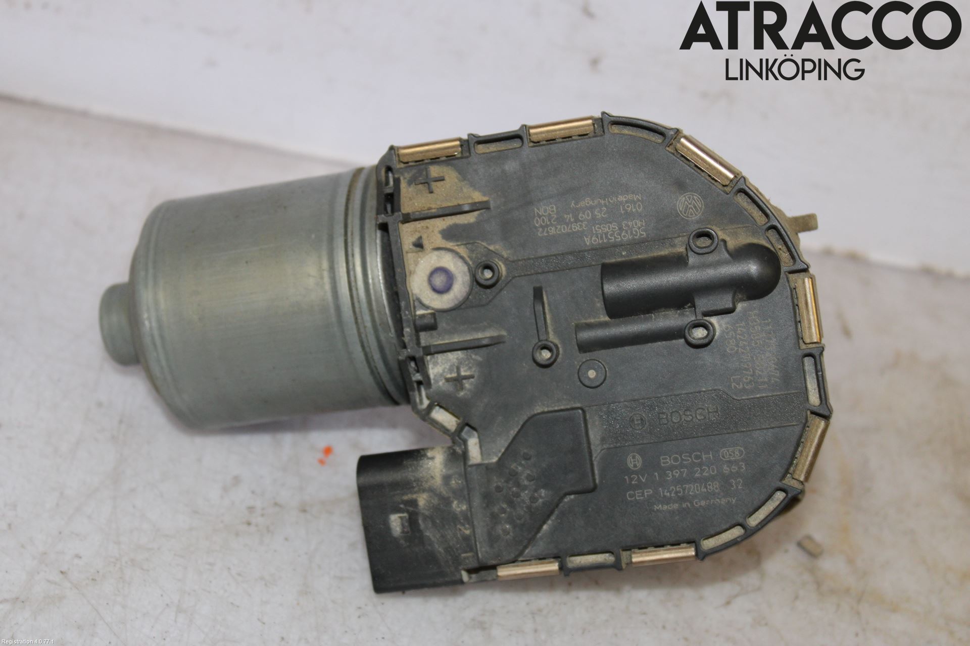 Volkswagen VW GOLF / E-GOLF VII 13-20 Viskermotor Frontrute