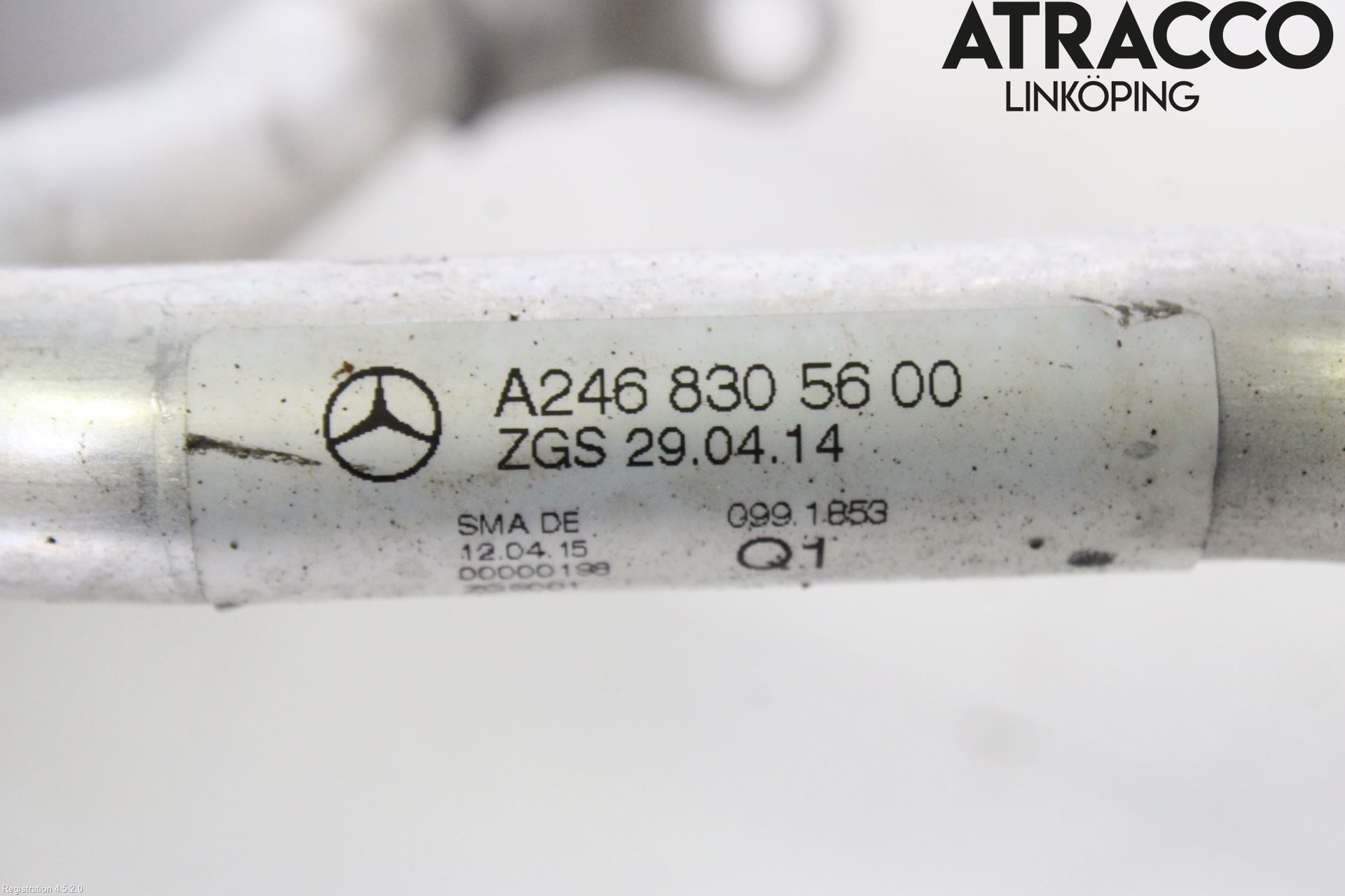 Mercedes-Benz MB CLA-KLASS (C117/X117) 13-19 Varme Ac Slange - Rør