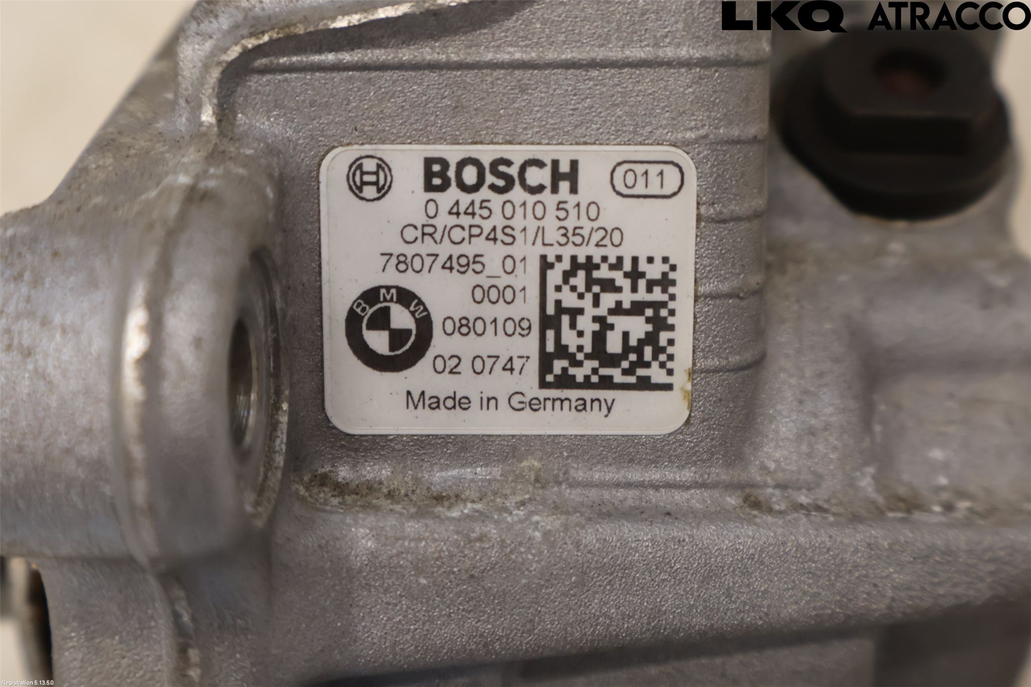 BMW 5 E60/61 Sed/Tou 02-10 Drivstoff Dieselpumpe Hoved