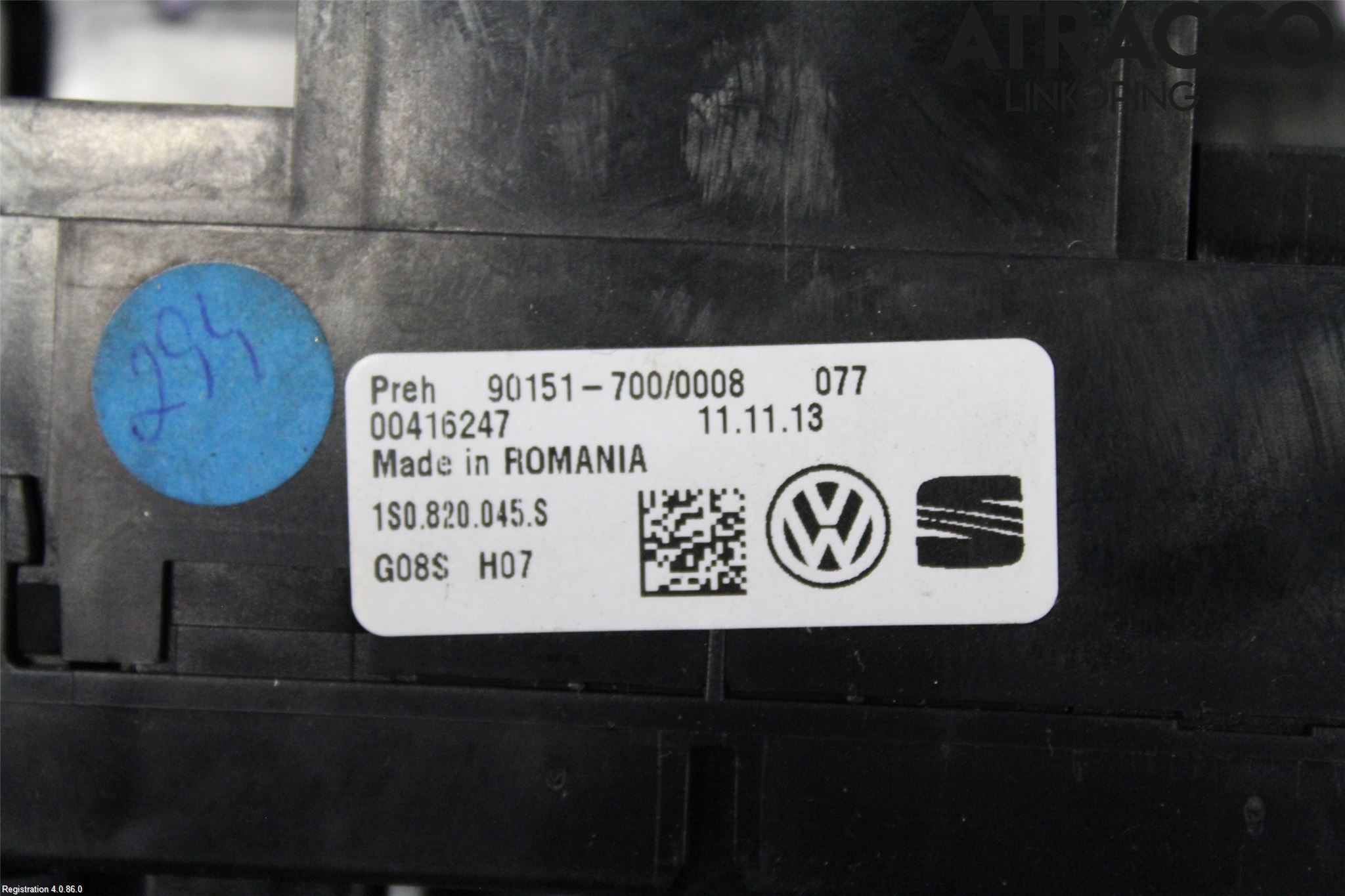 Seat Mii / Mii electric Varme Ac Betjening-Display