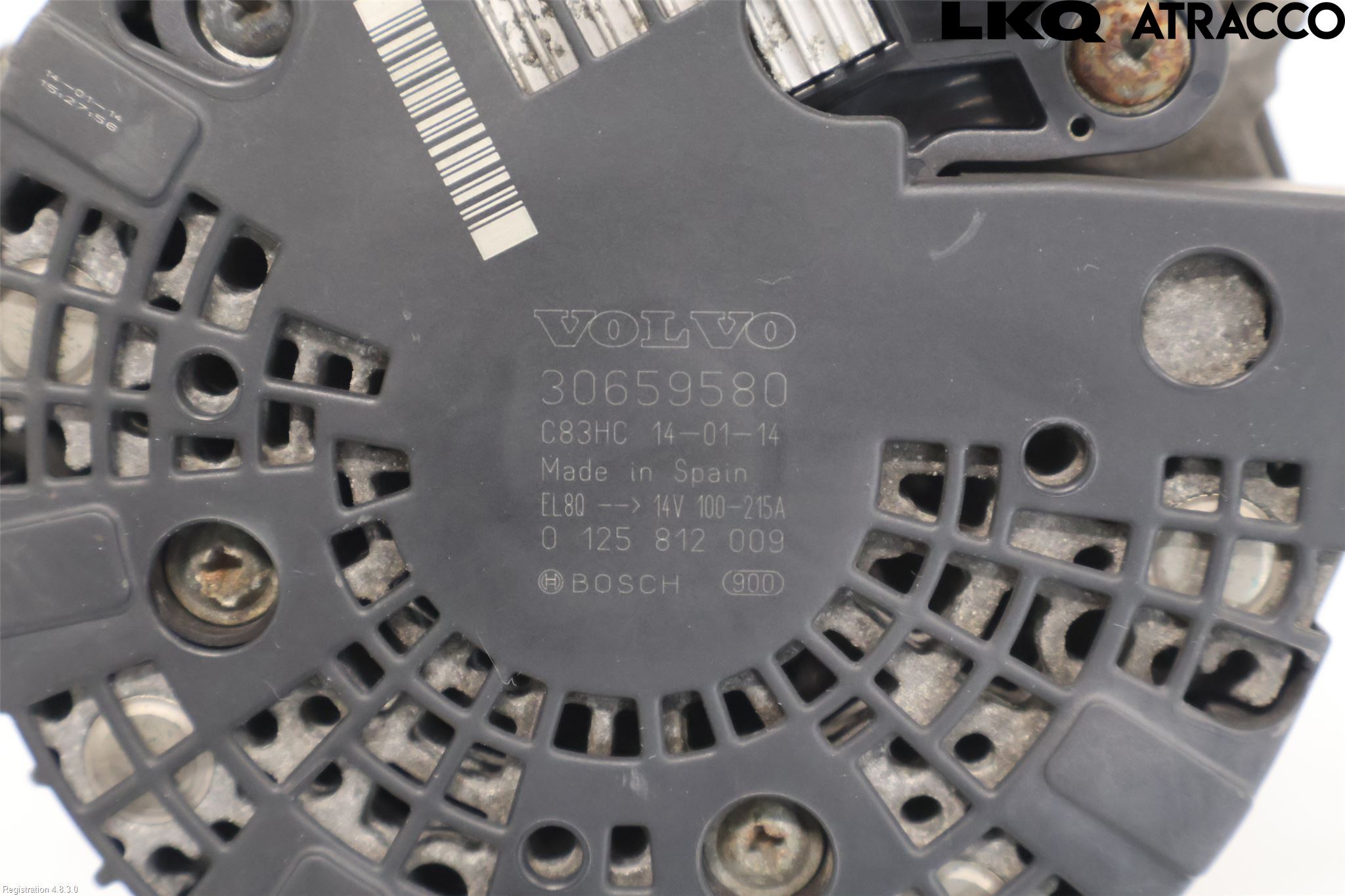 Volvo V70 14-16 Dynamo