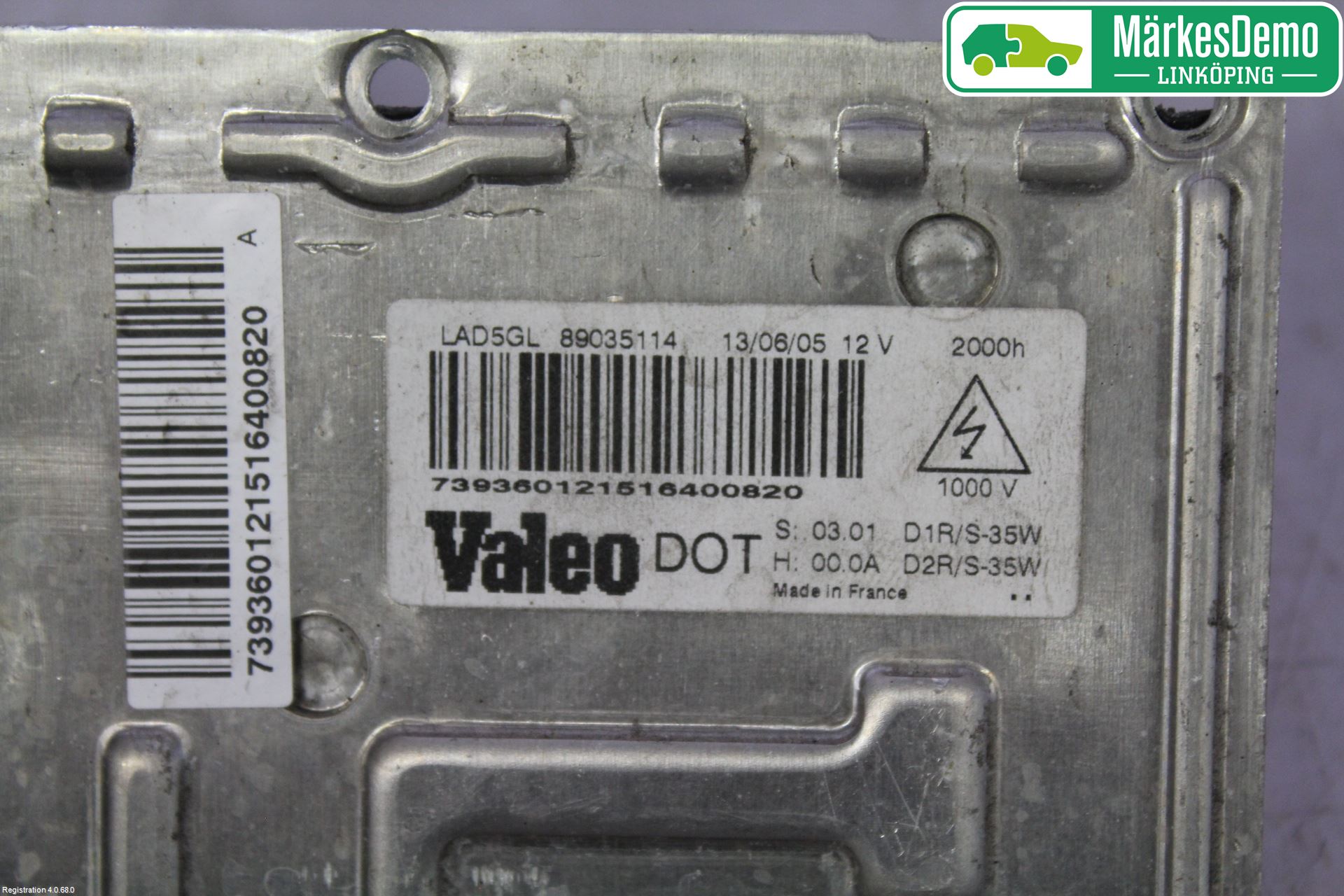 Citroen C4 I   05-10 Styreenhet Xenon