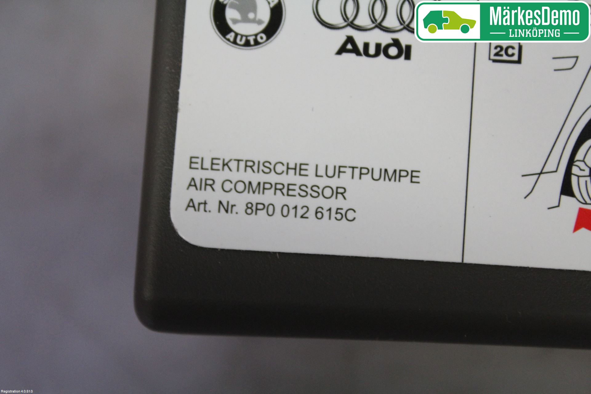 Volkswagen VW GOLF PLUS/CROSS GOLF 04-14 Kompressor Dekk