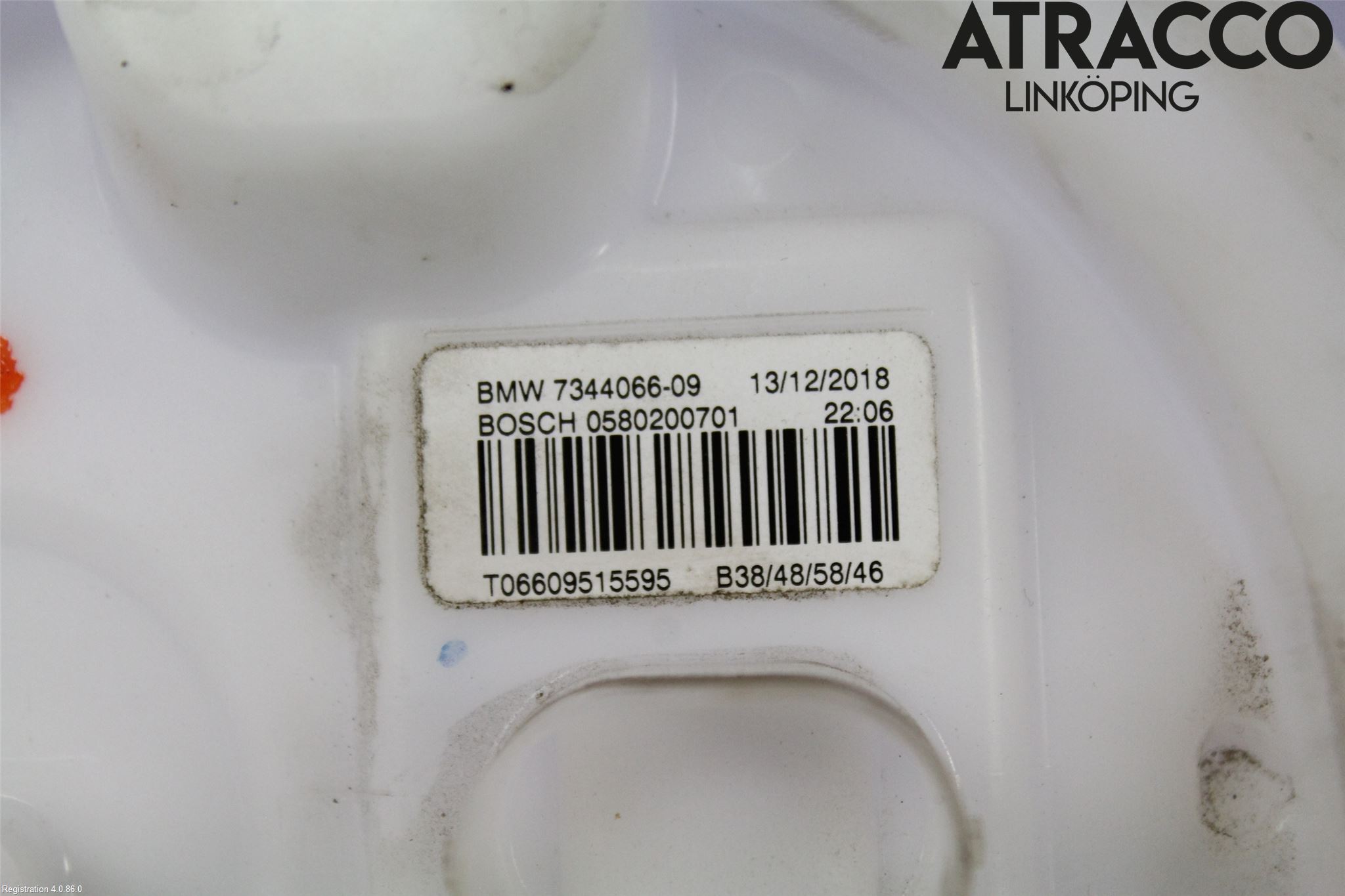 BMW 3 F30/F31/F80 12-19 Drivstoffpumpe Fødepumpe El