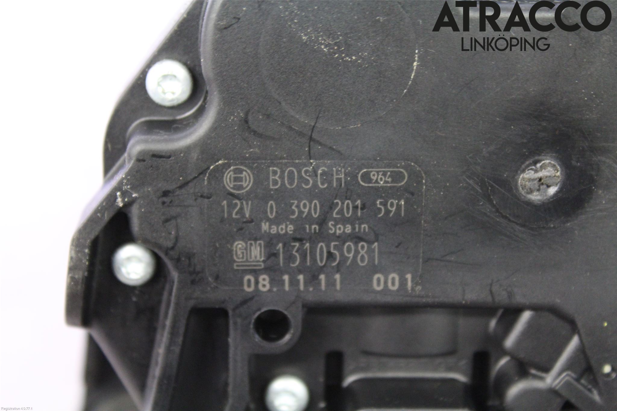 Opel ASTRA H 04-12 Viskermotor Bakluke