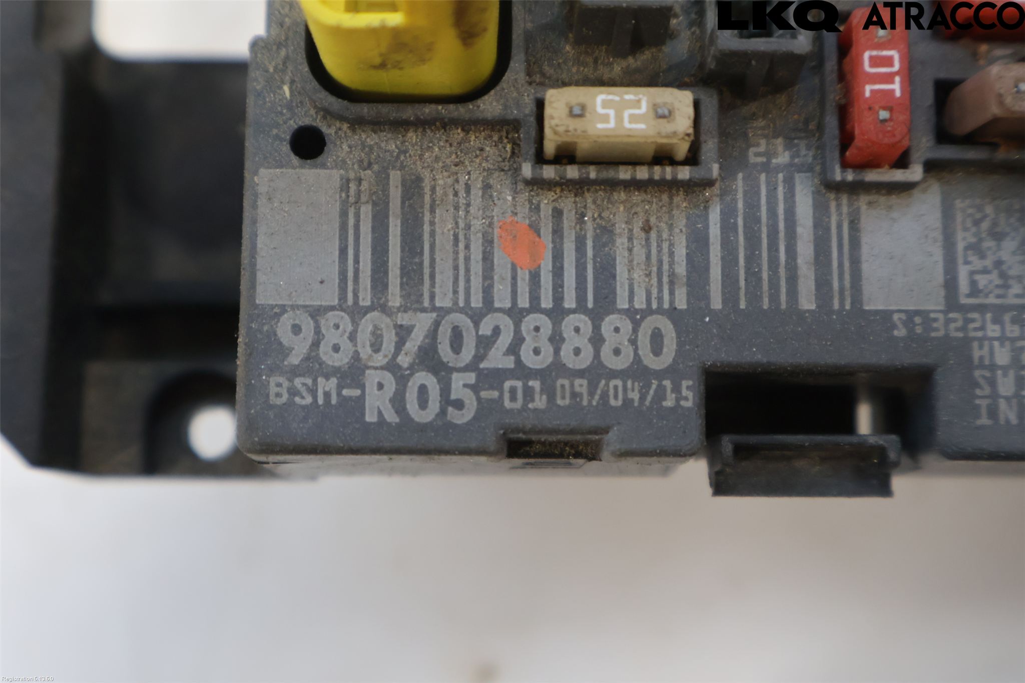 Citroen BERLINGO 08-18 Sikringsboks - Elsentral