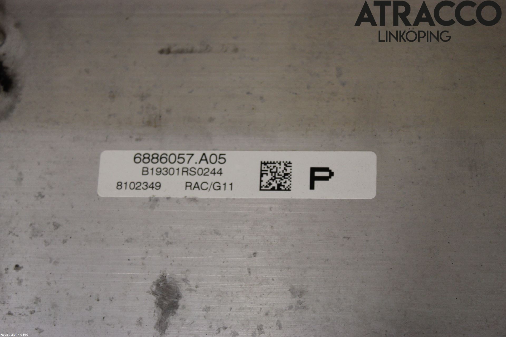 BMW 5 G30/G31/F90 17-23 Bakaksel Feste Travers-Ramme
