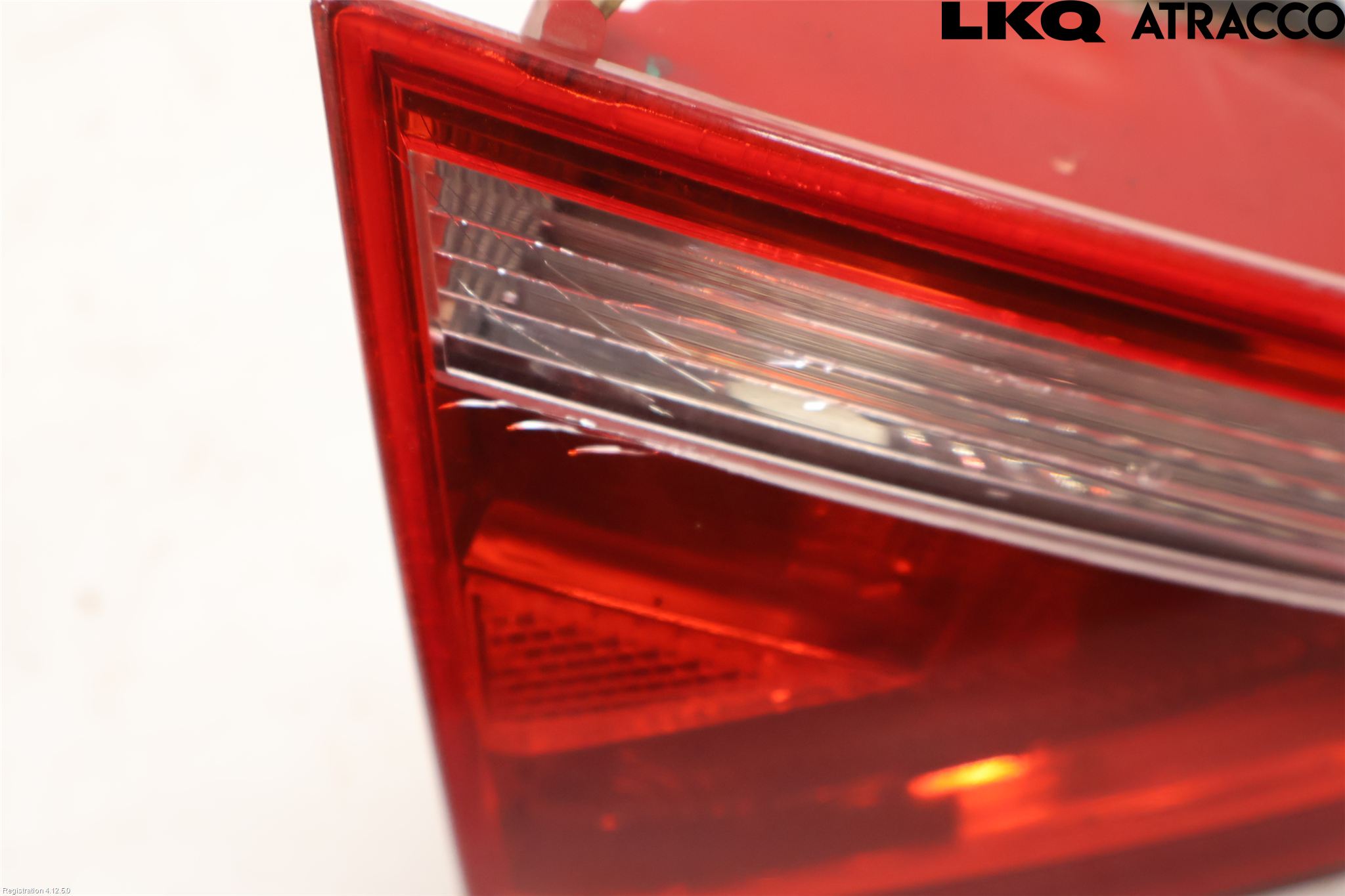 Audi A5 07-16 Baklykt Venstre  På Luke(Indre