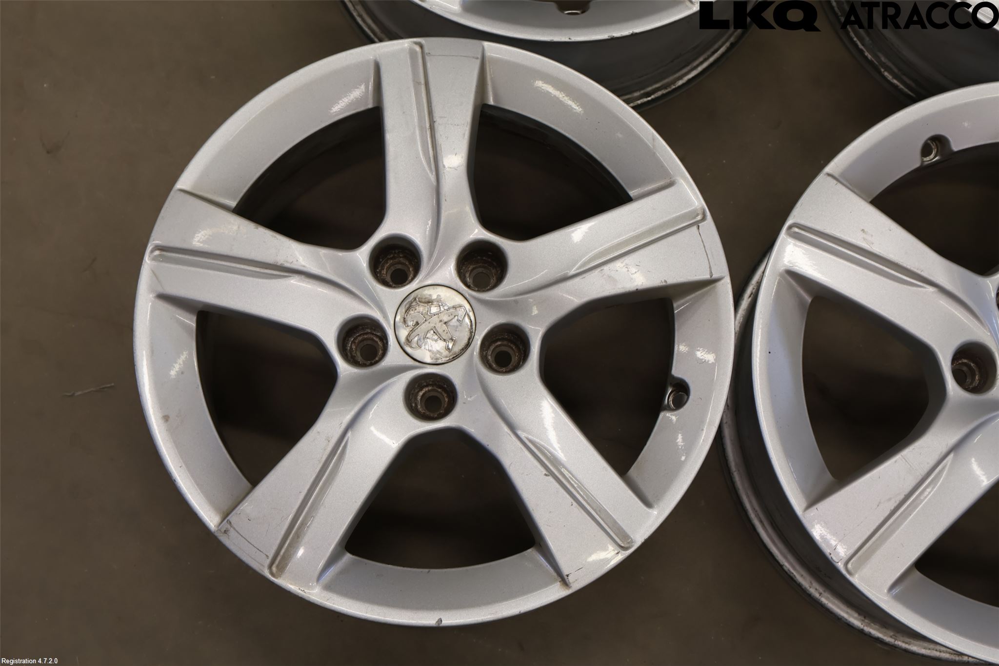 Peugeot 508 11-18 Felg Aluminium Sett 4Stk