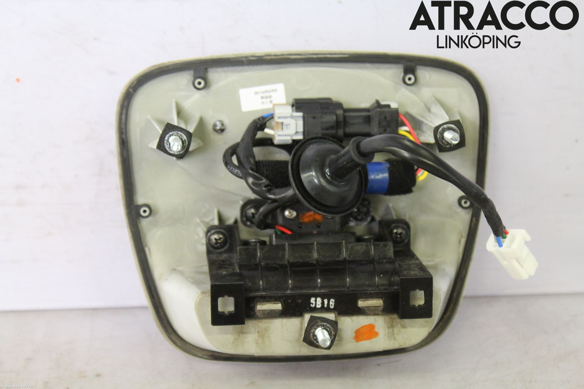 Kia RIO 12-16 Bakluke Handtak Ytre
