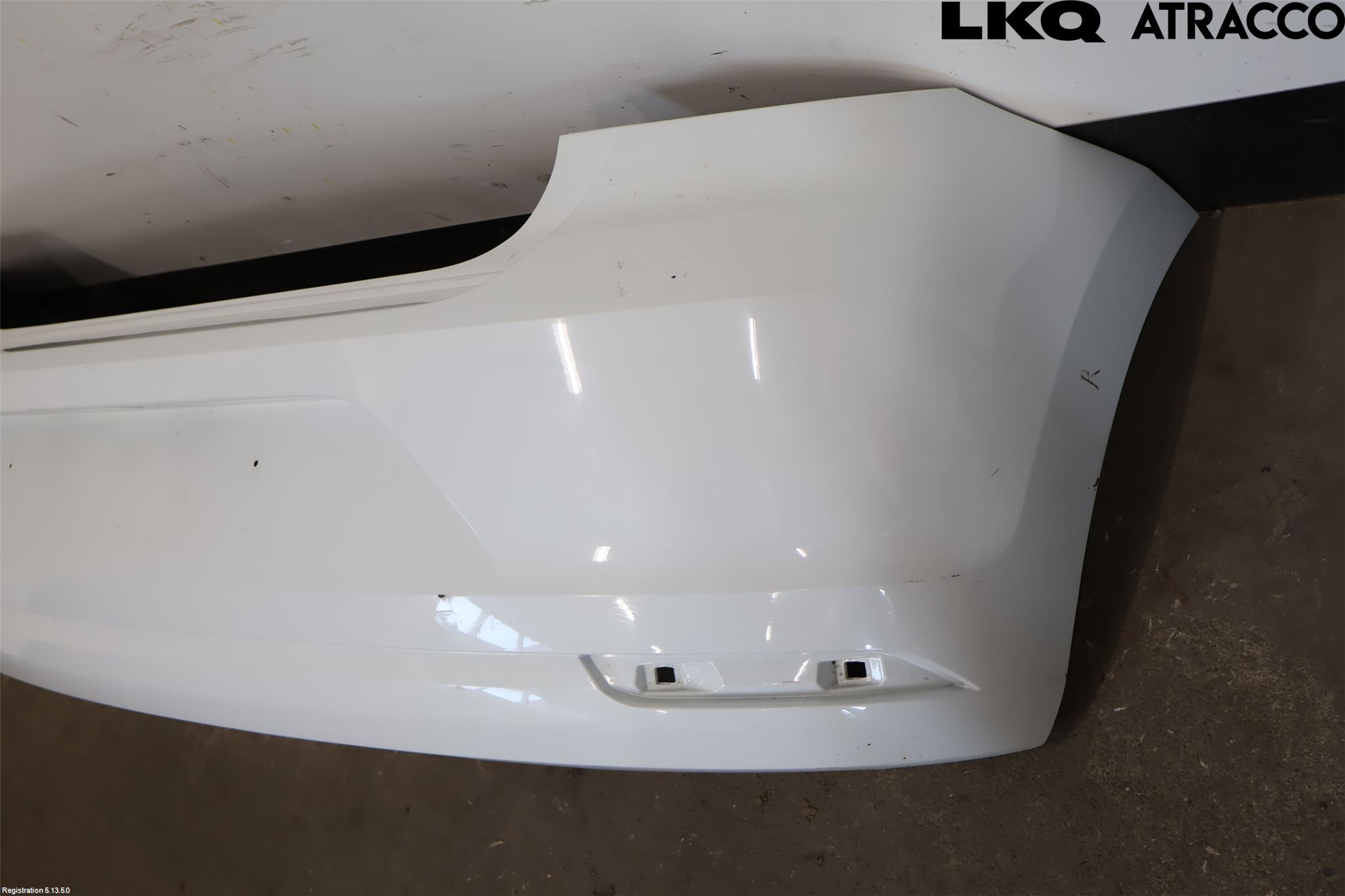 Volkswagen VW POLO 10-17 Støtfanger Bak Overtrekk