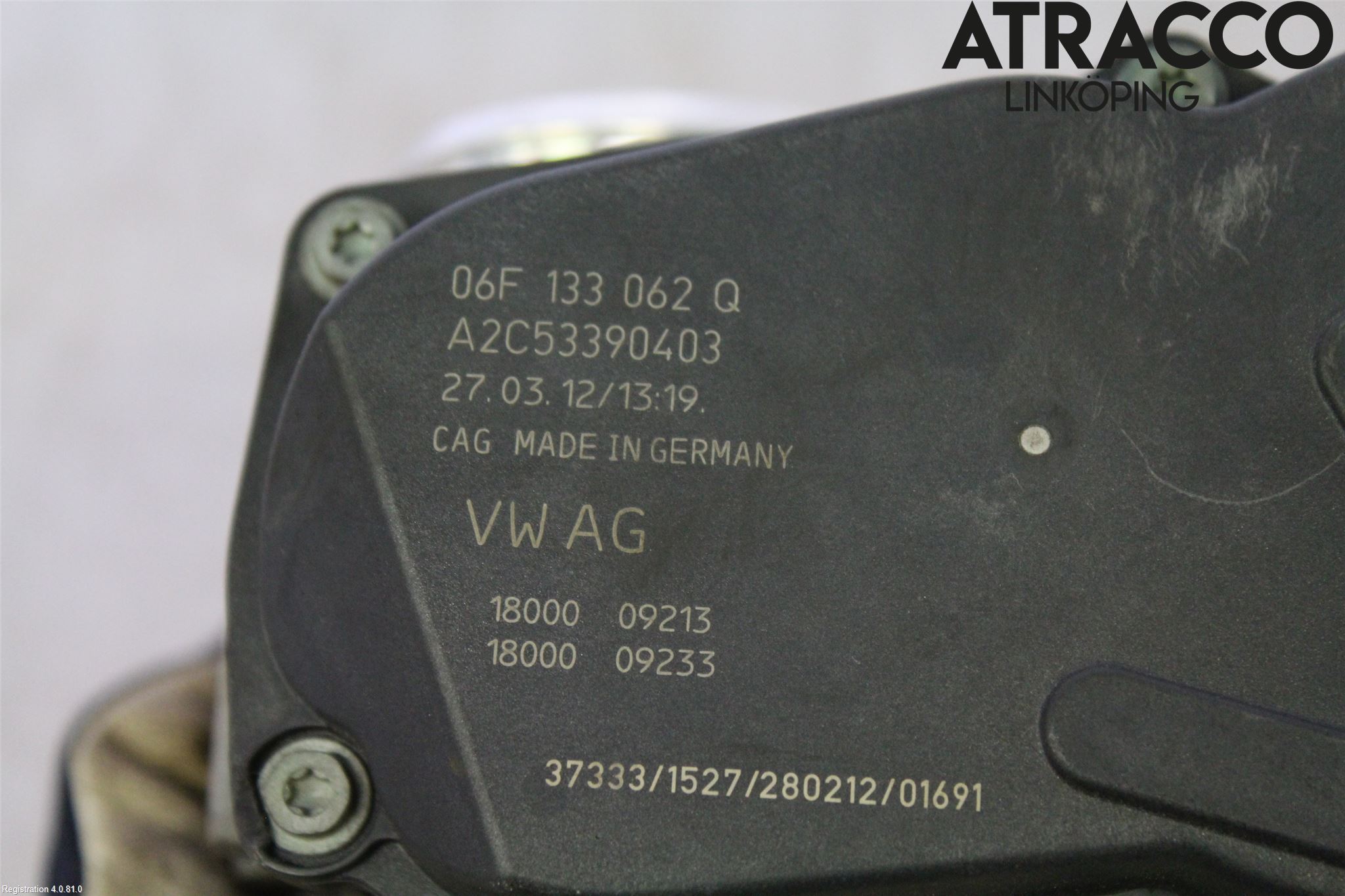 Volkswagen VW PASSAT 11-14 Inns Spjeldhus