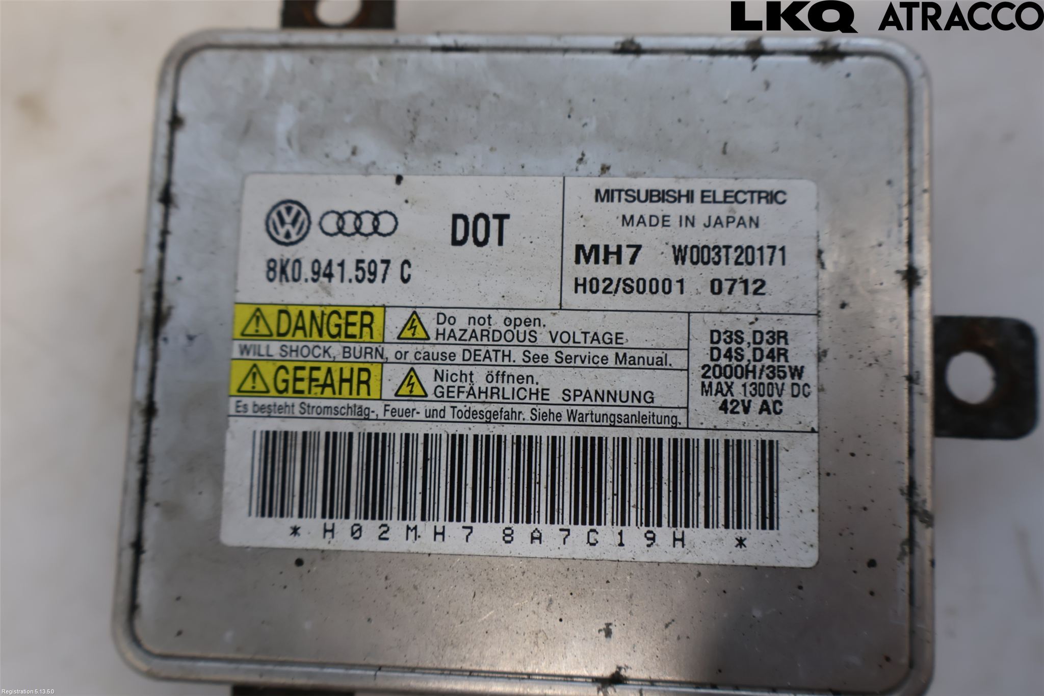Audi A4/S4 08-11 Styreenhet Xenon