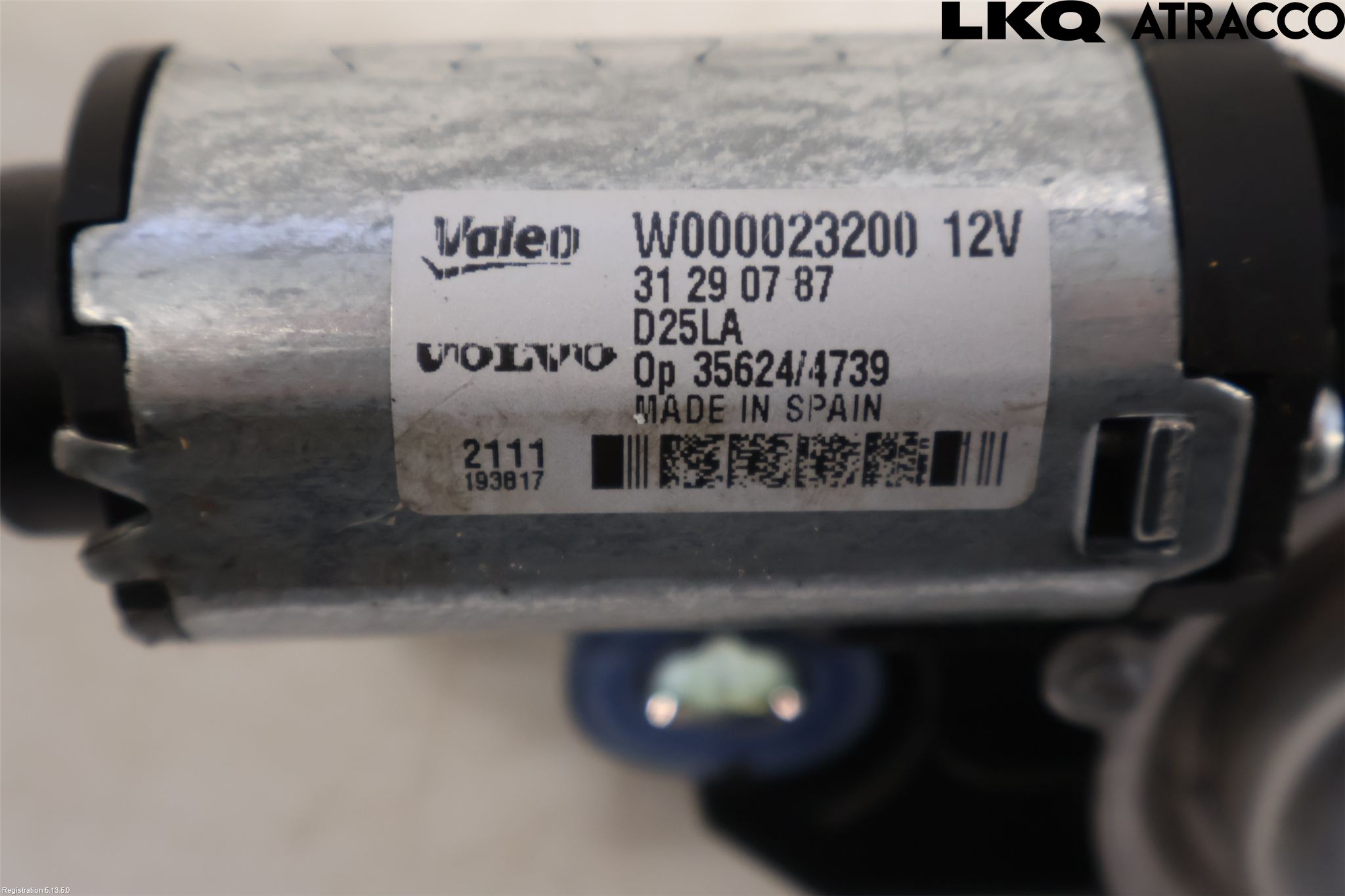 Volvo V70 08-13 Viskermotor Bakluke
