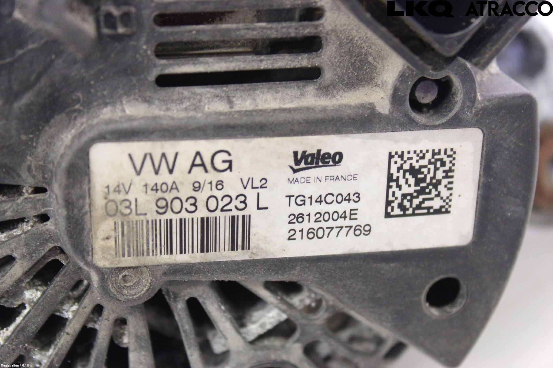 Volkswagen VW PASSAT 15-19 Dynamo