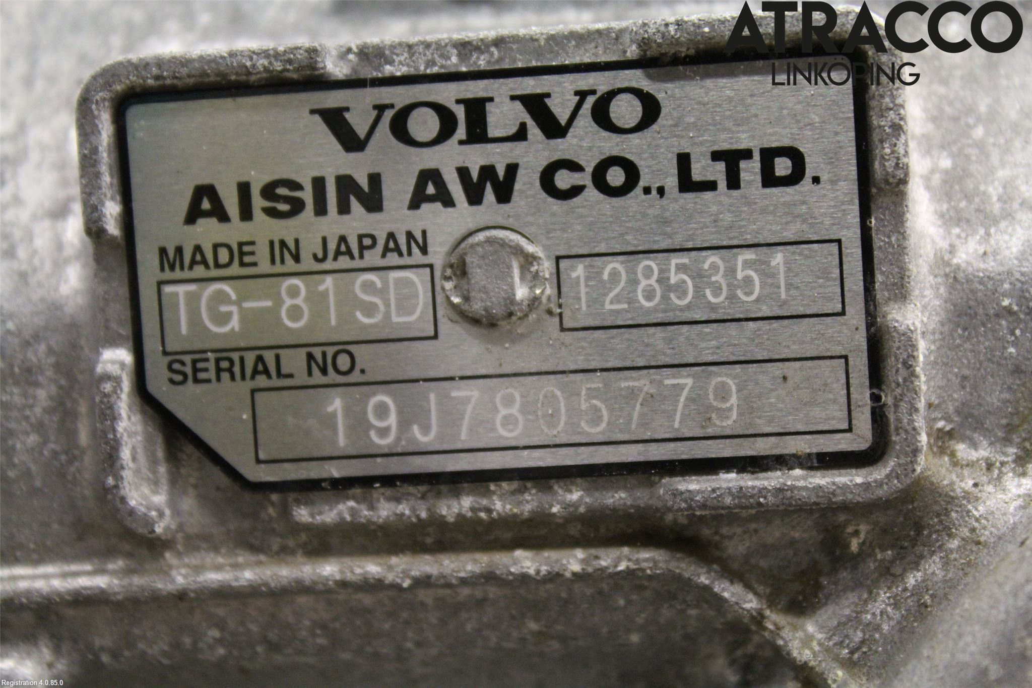 Volvo XC60 18- Gearkasse Automat