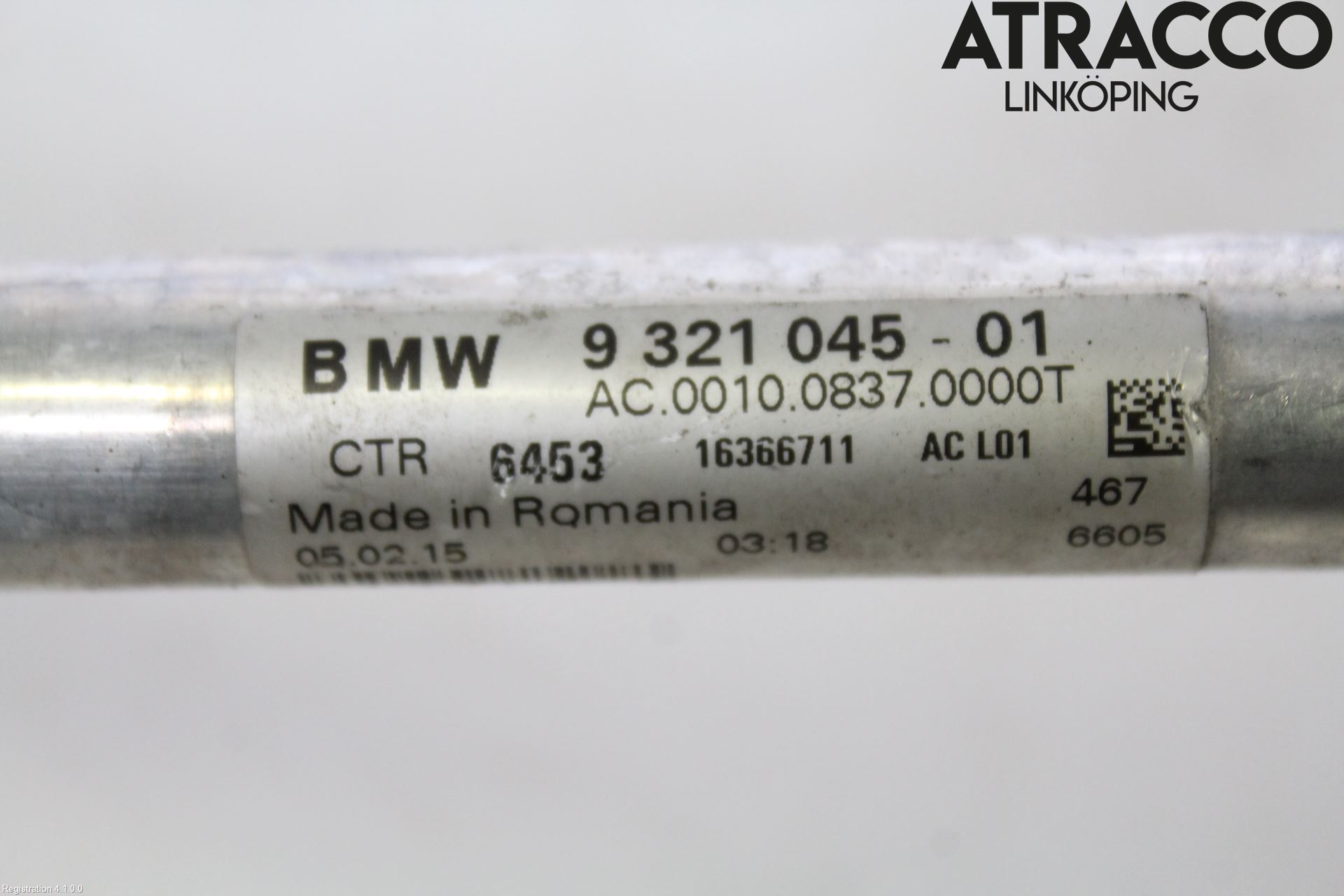 BMW 5 F10/F11/F18 09-17 Varme Ac Slange - Rør