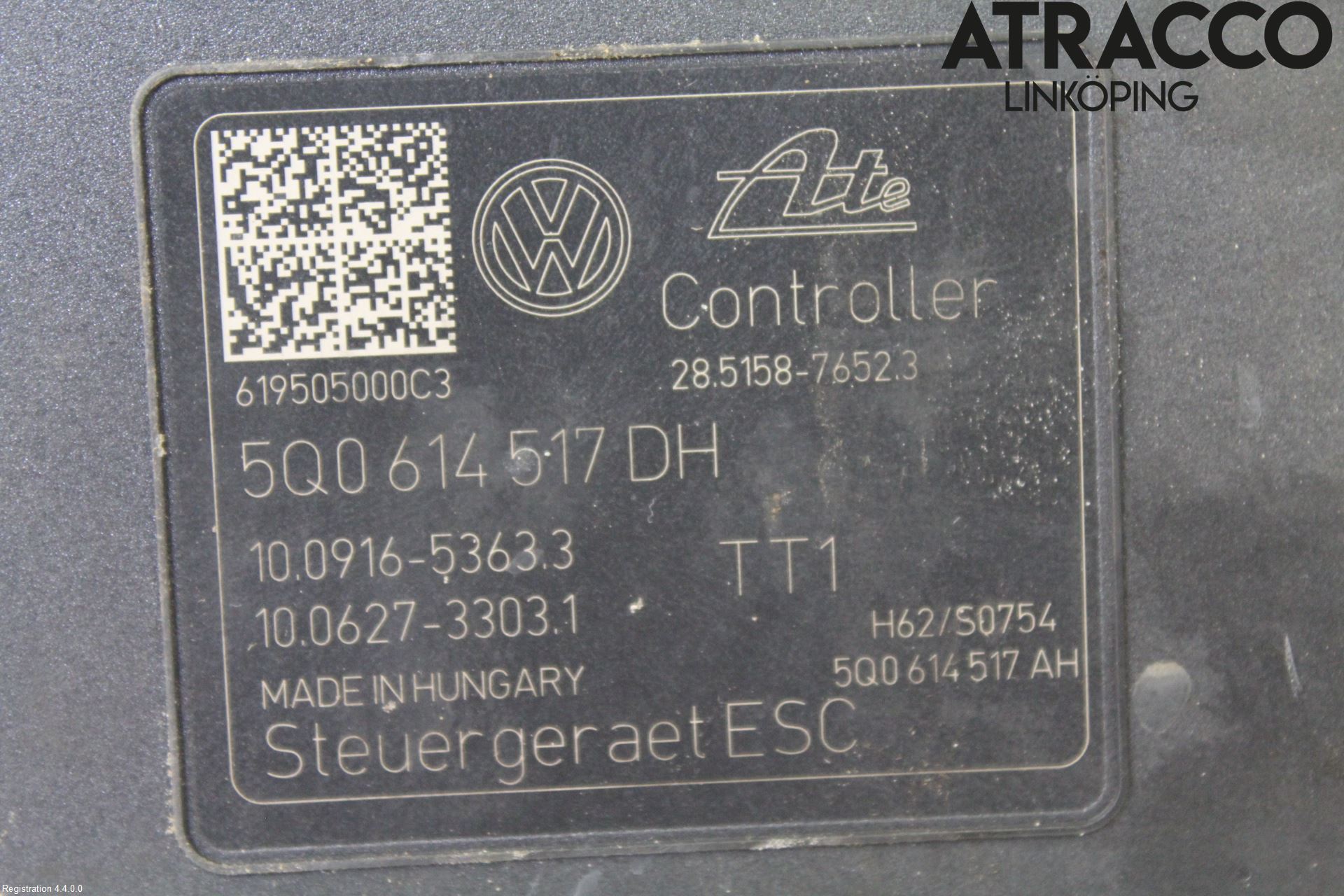 Volkswagen VW PASSAT 15-19 Abs Hydraulikkaggregat