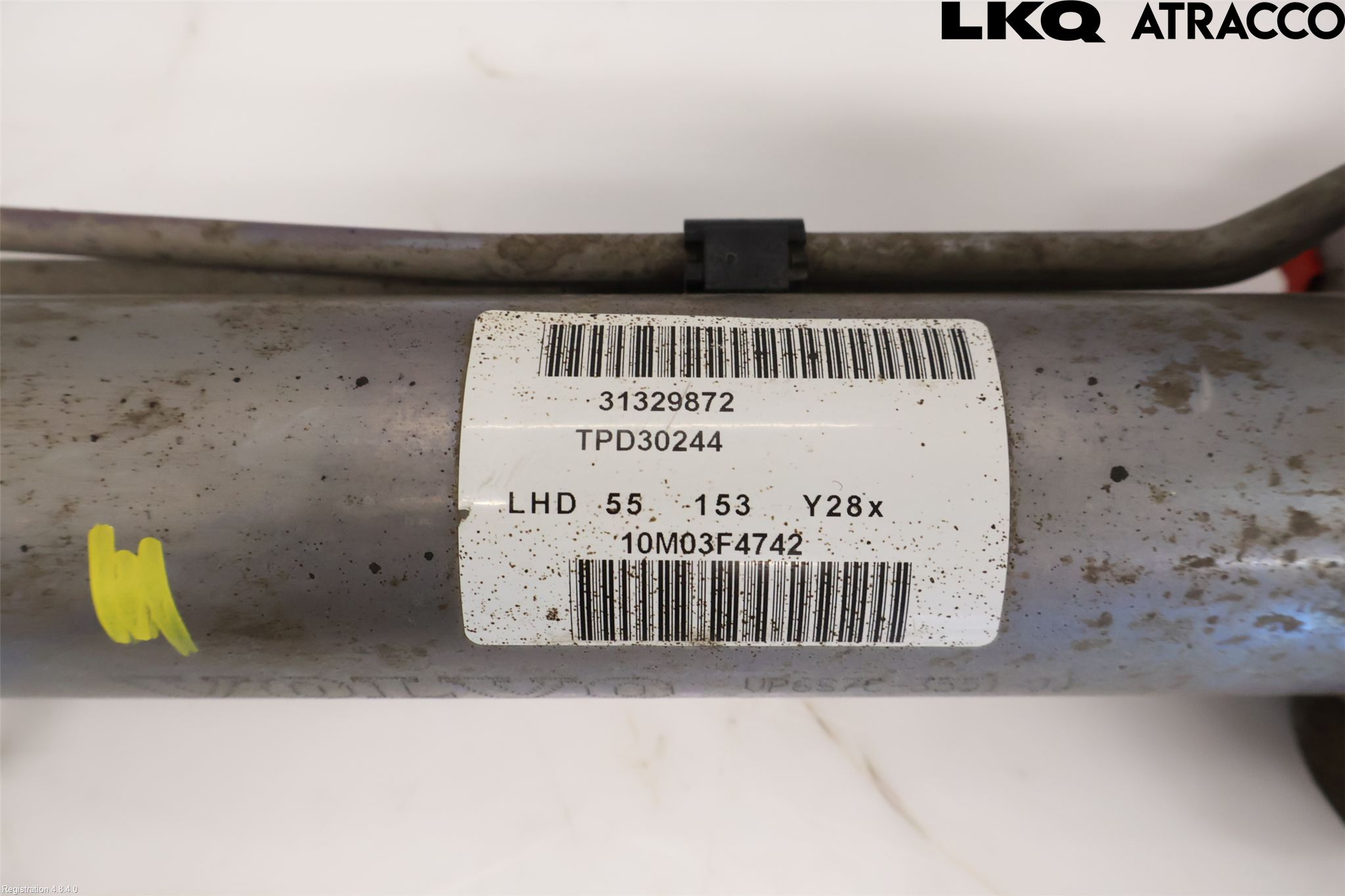 Volvo V70 08-13 Servo Snekke - Tannstang