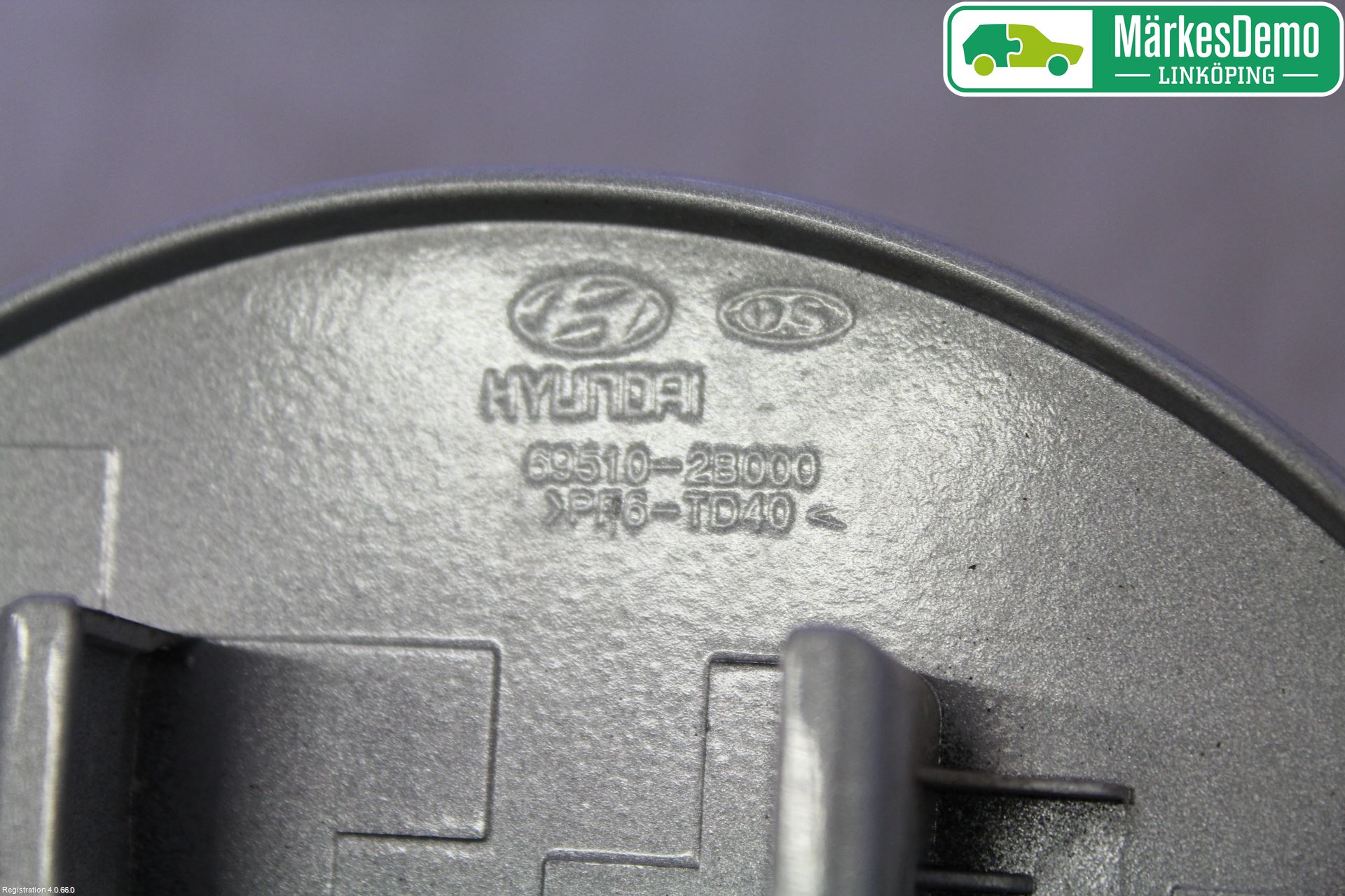 Hyundai SANTA FE  06-12 Drivstoff Tankluke