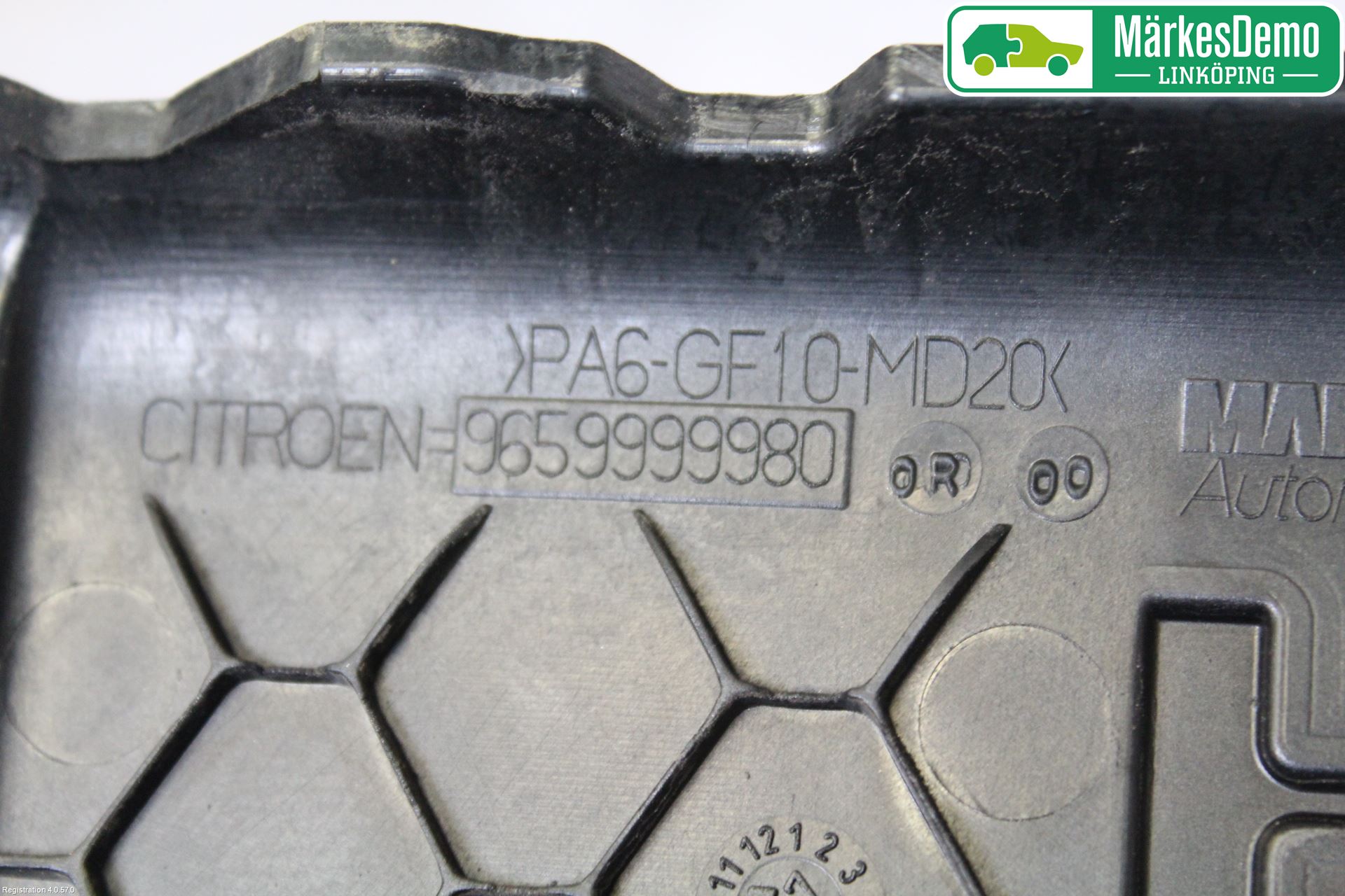 Citroen C3 05-10 Motor Deksel Over Motor