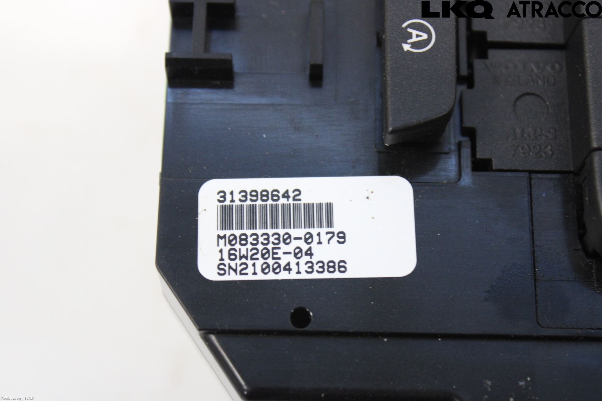 Volvo V40 12-19 Varme Ac Betjening-Display